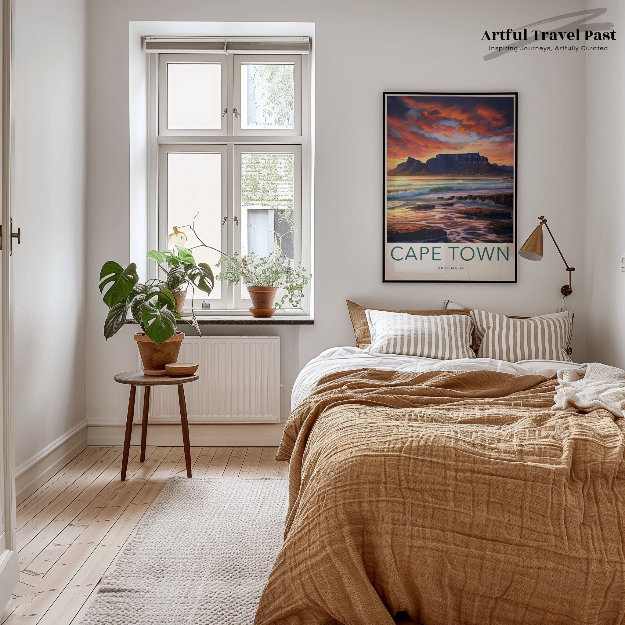 Wall Art Cape Town Poster | Scenic Sunset | South Africa Wall Art