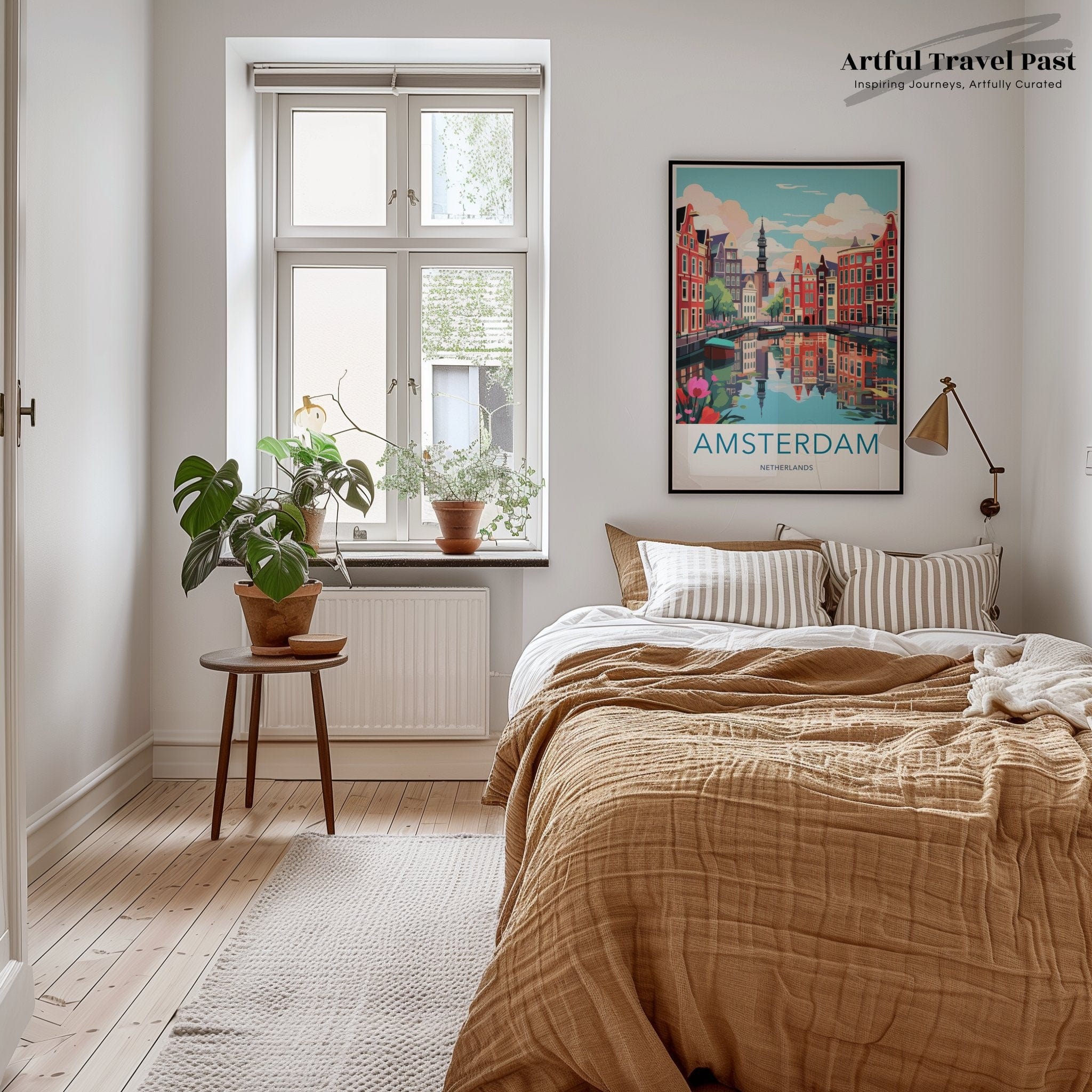 Wall Art Amsterdam Poster | Netherlands Wall Art | Europe Decor