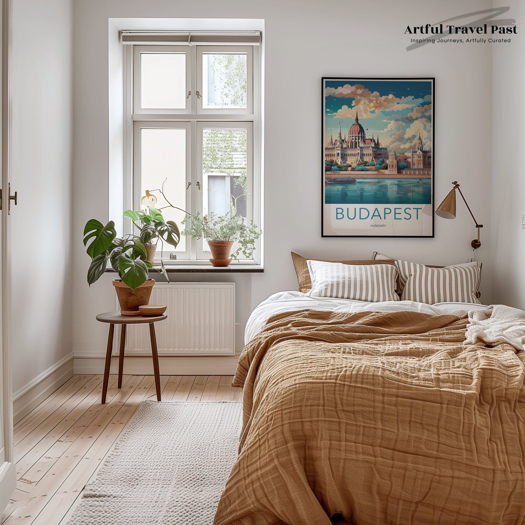 Wall Art Budapest Poster | Hungary Wall Art | Eastern Europe Decor