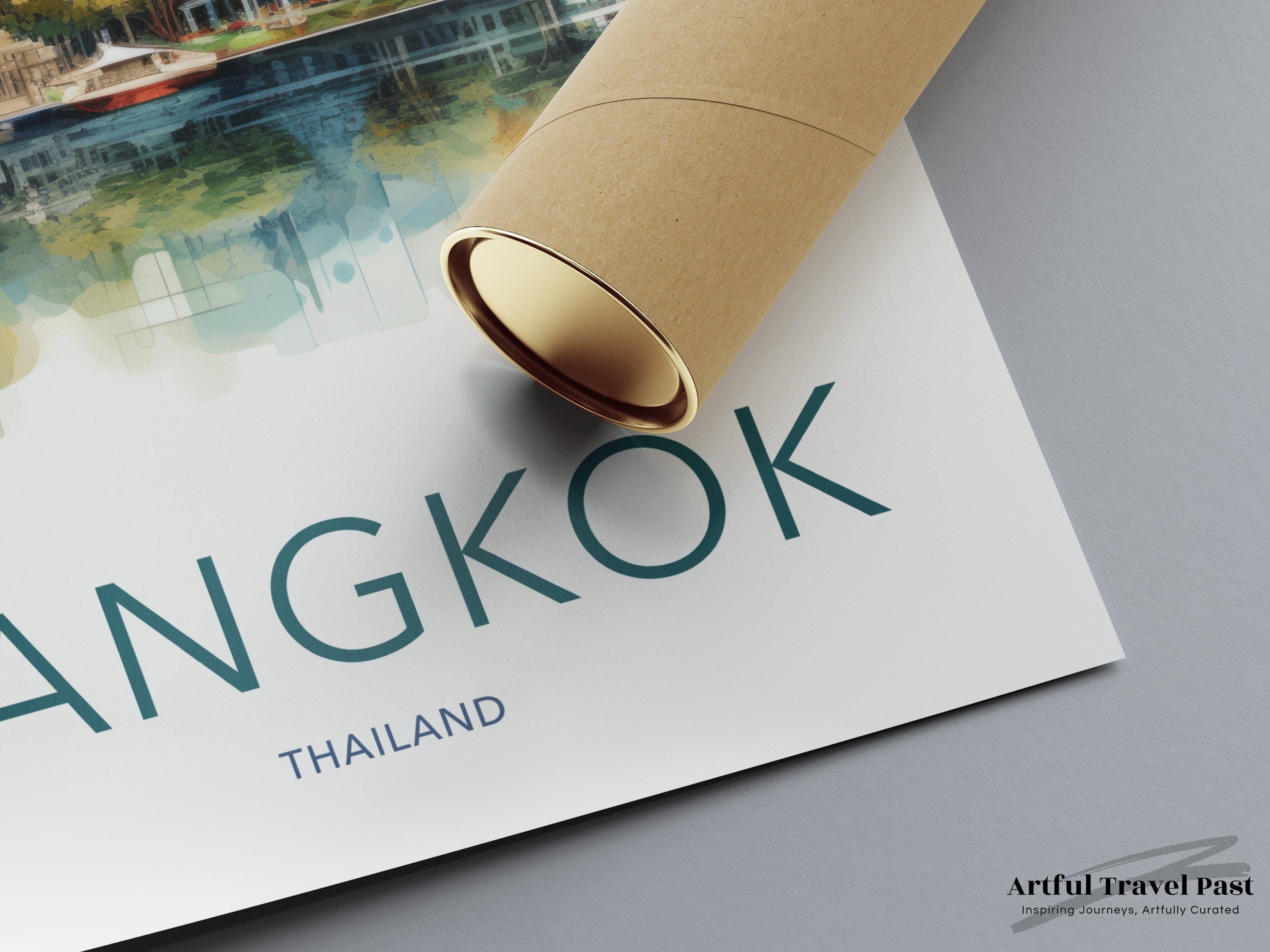 Wall Art Bangkok Poster | Thailand Wall Art | Asia Decor