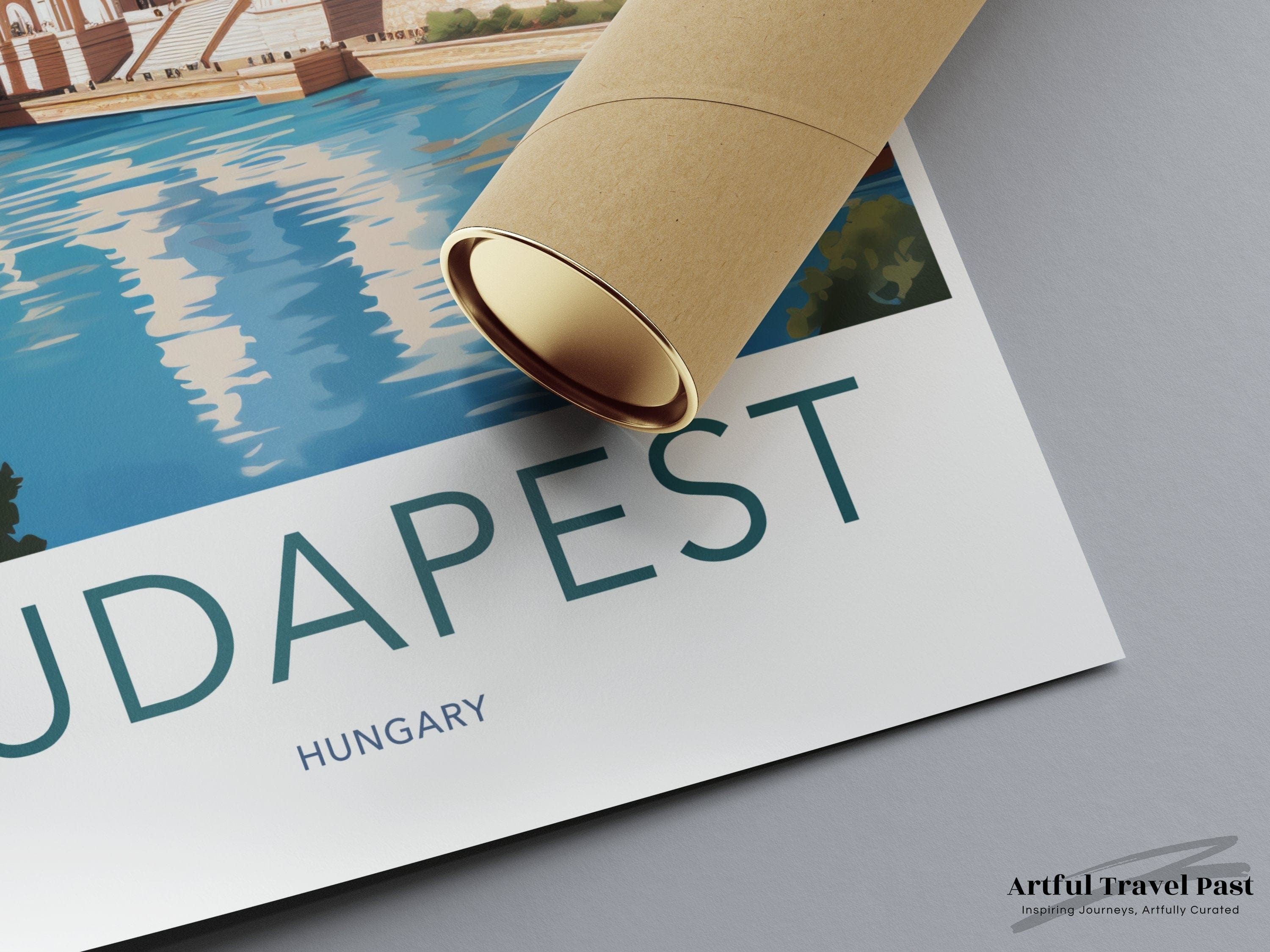 Wall Art Budapest Poster | Hungary Wall Art | Eastern Europe Decor