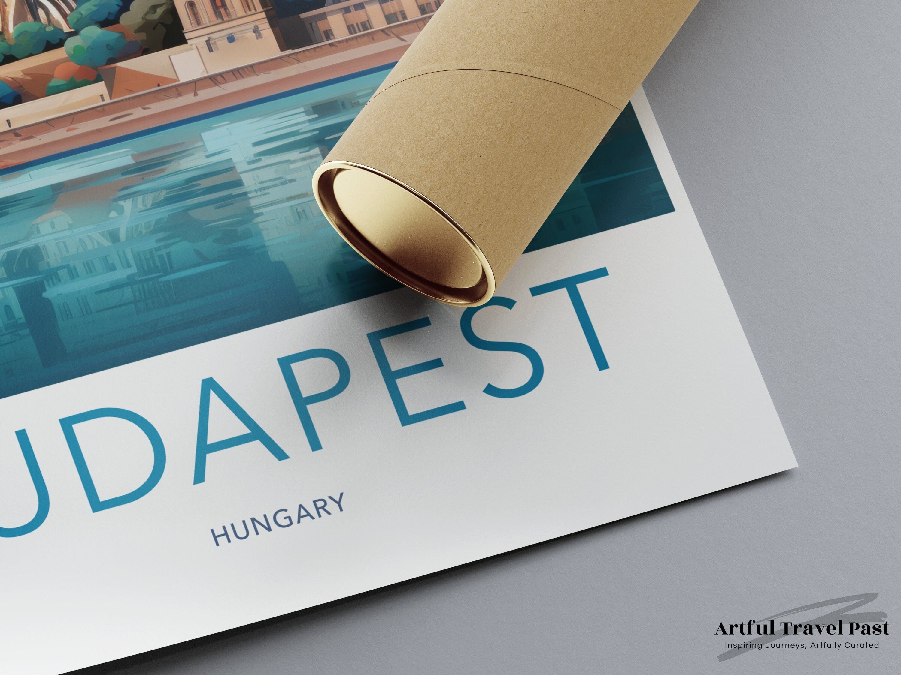 Wall Art Budapest Poster | Hungary Wall Art | Eastern Europe Decor