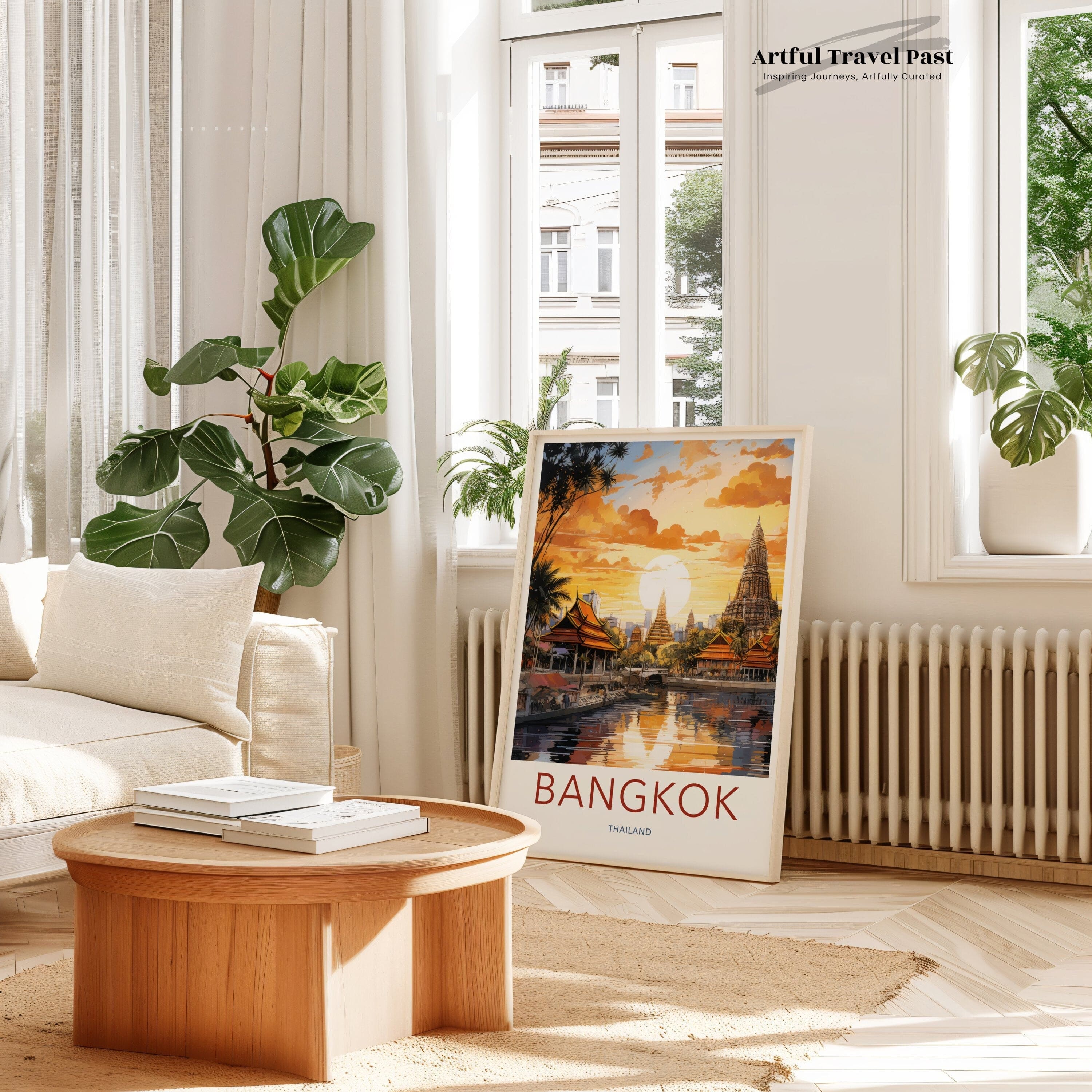 Wall Art Bangkok Poster | Thailand Wall Art | Asia Decor