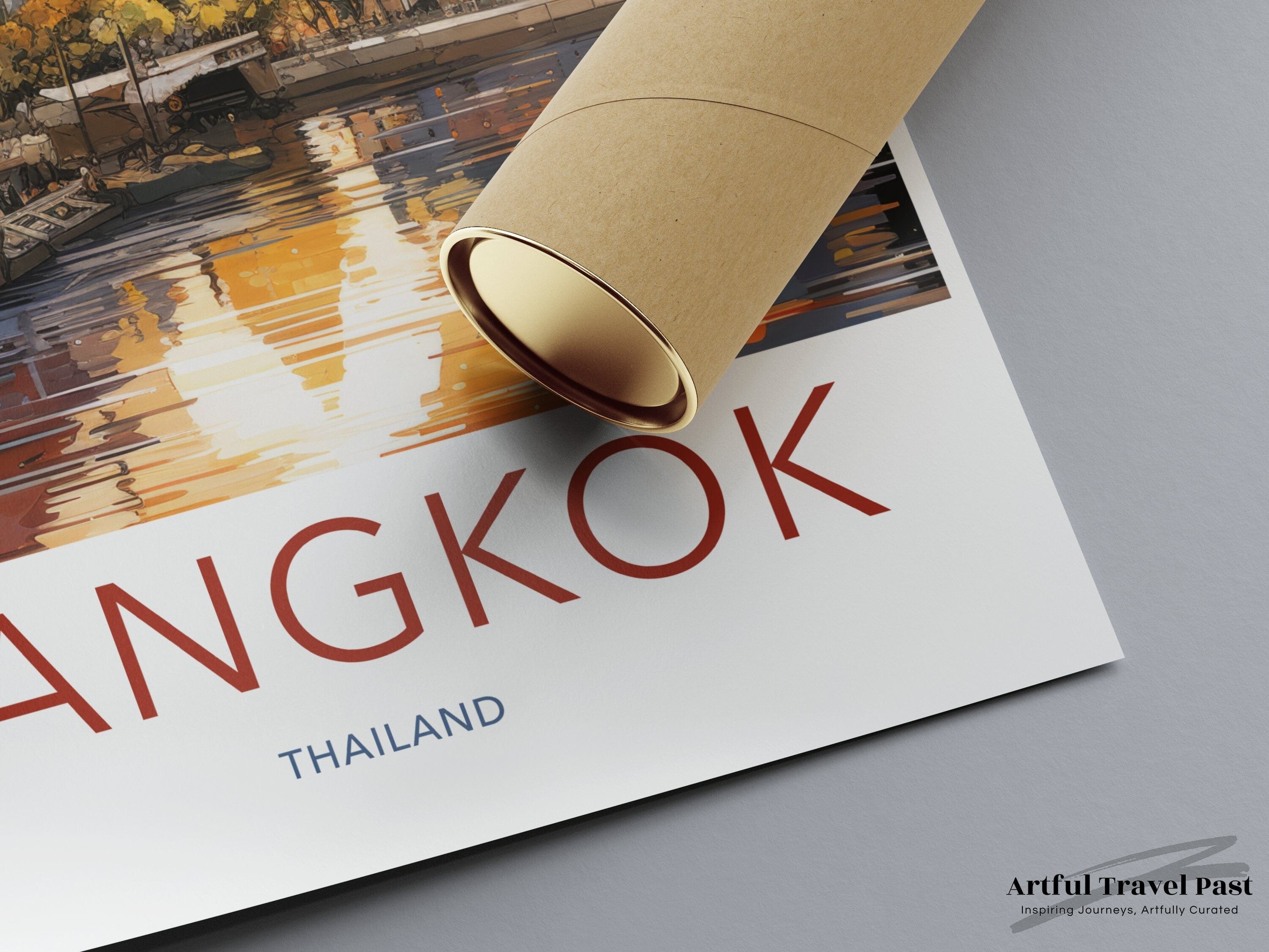 Wall Art Bangkok Poster | Thailand Wall Art | Asia Decor