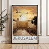 Jerusalem Wall Art, Historical Site Print, Cultural Landmark Poster, Scenic View, Travel Decor, Gift for History Lovers