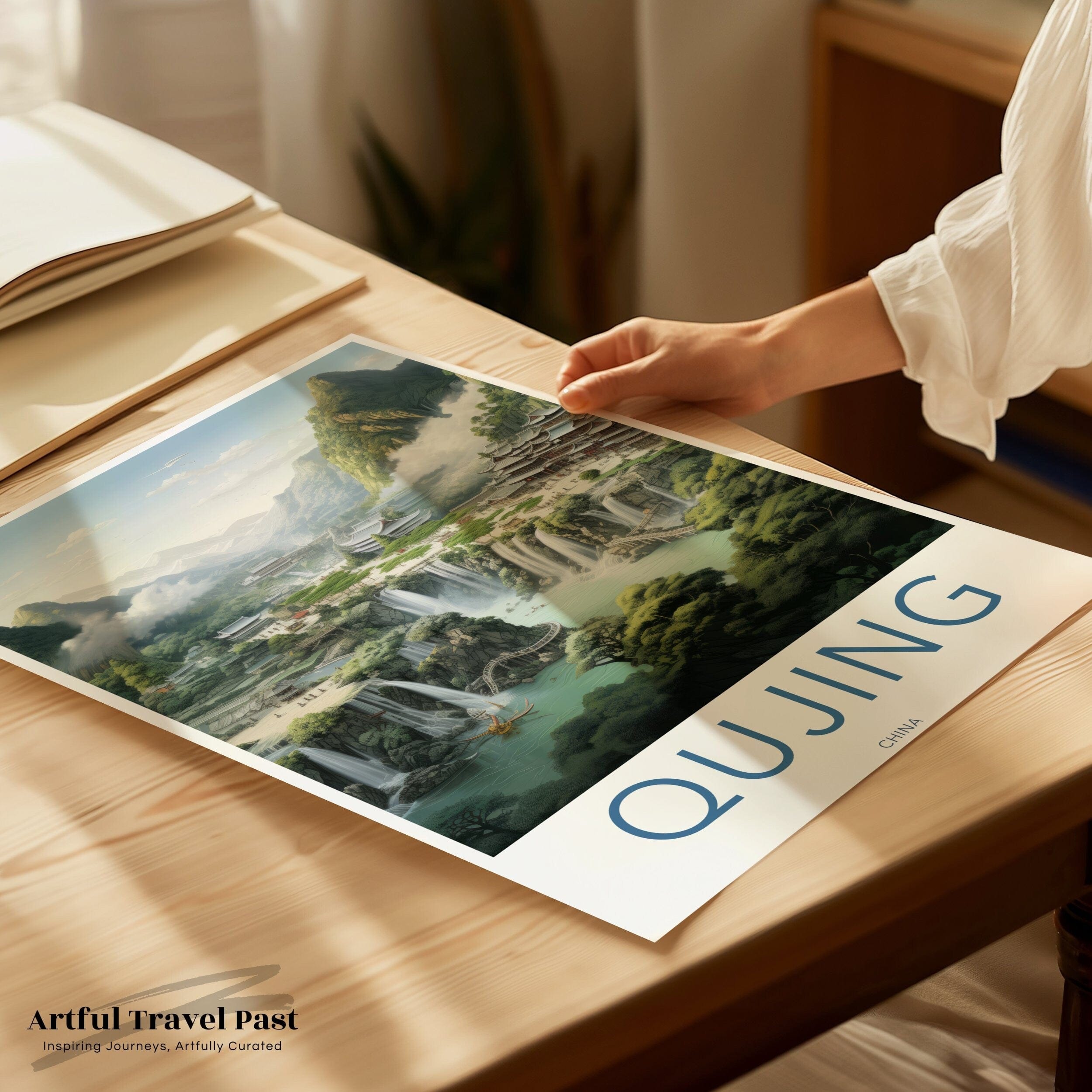 Wall Art Qujing Poster | China Wall Art | Asia Decor