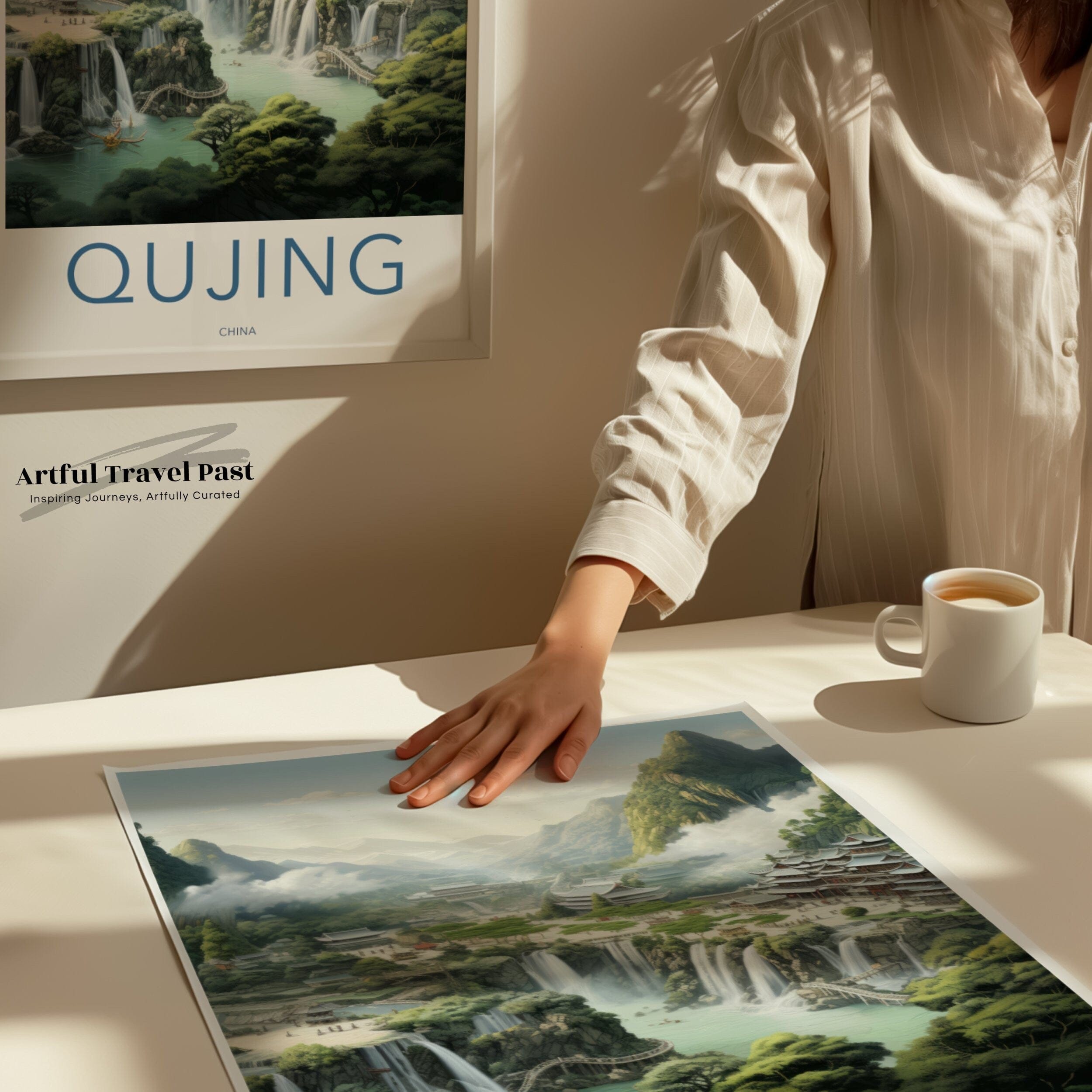 Wall Art Qujing Poster | China Wall Art | Asia Decor