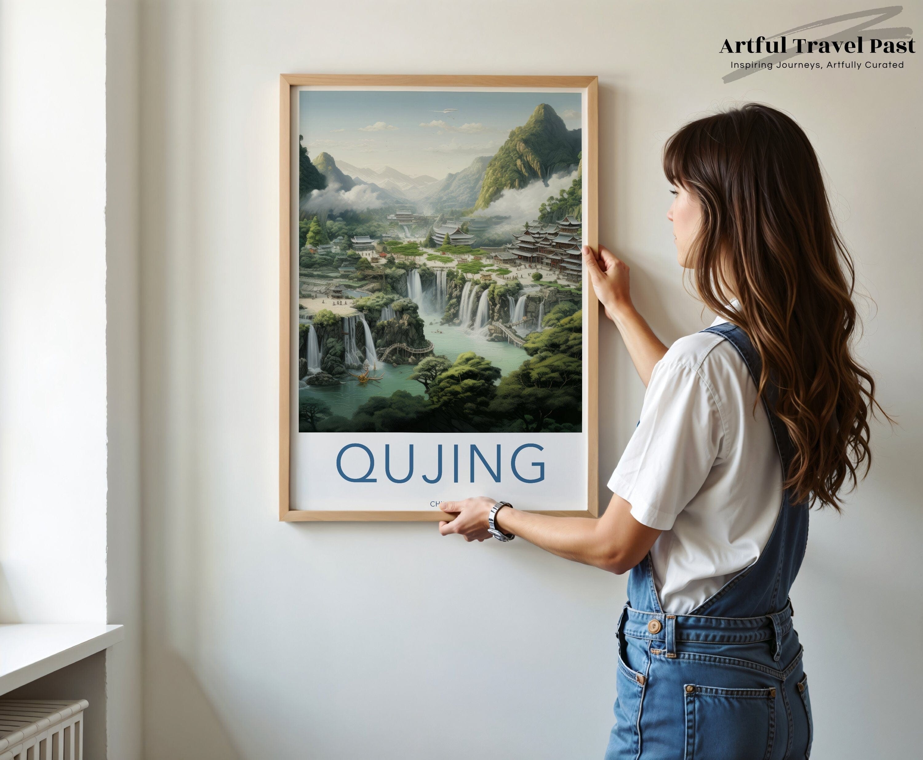 Wall Art Qujing Poster | China Wall Art | Asia Decor