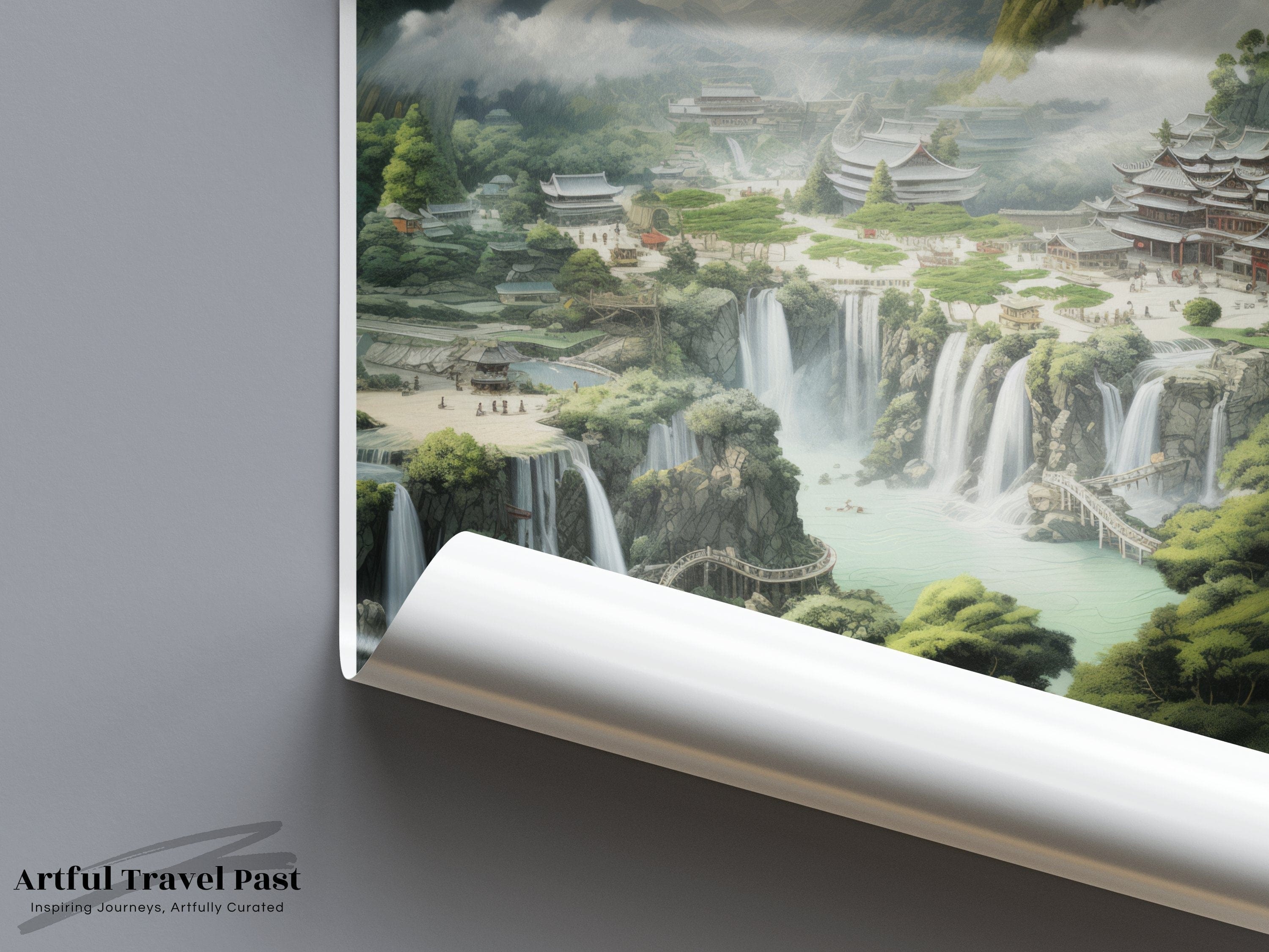 Wall Art Qujing Poster | China Wall Art | Asia Decor