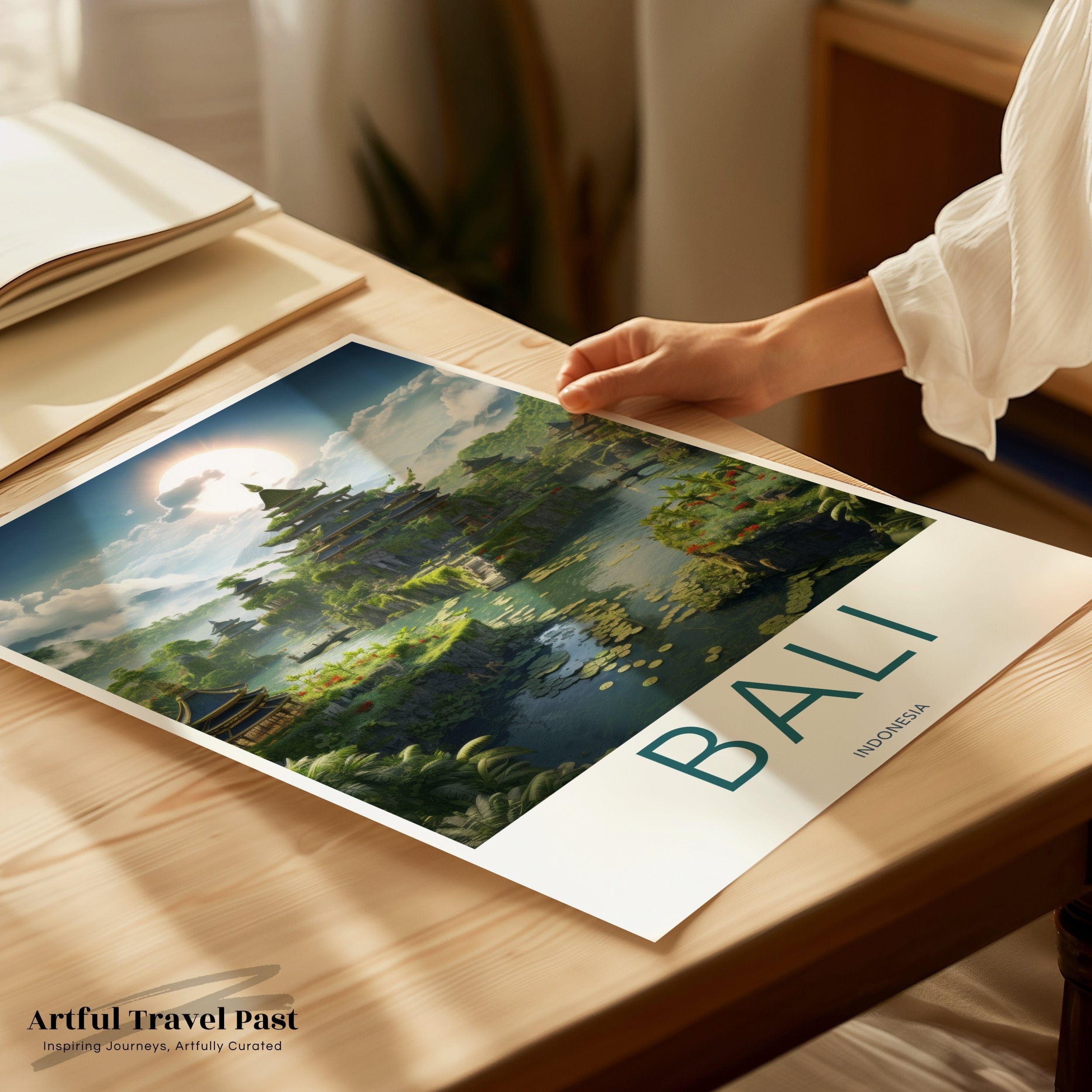 Wall Art Bali Poster | Indonesia Wall Art | Asia Decor