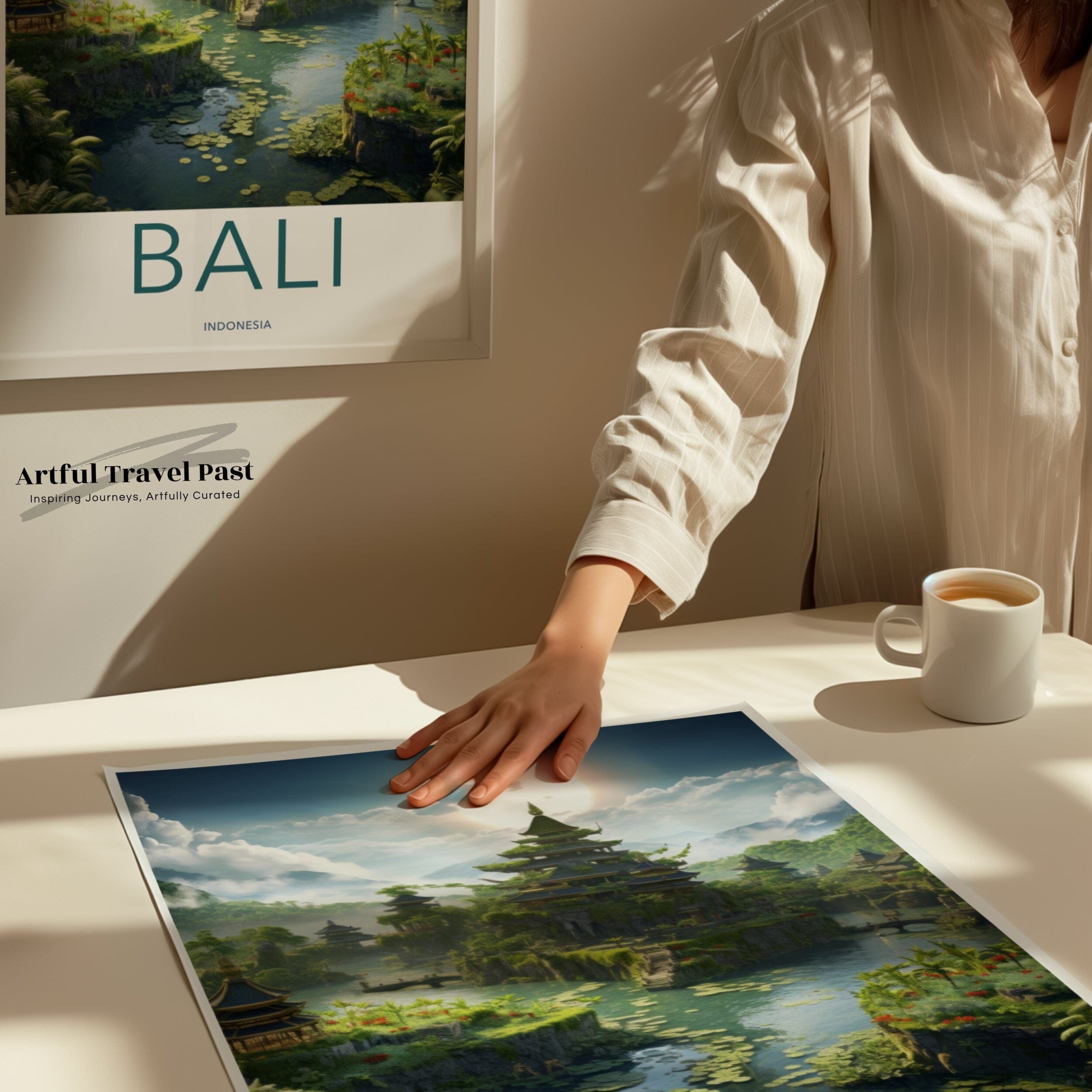 Wall Art Bali Poster | Indonesia Wall Art | Asia Decor