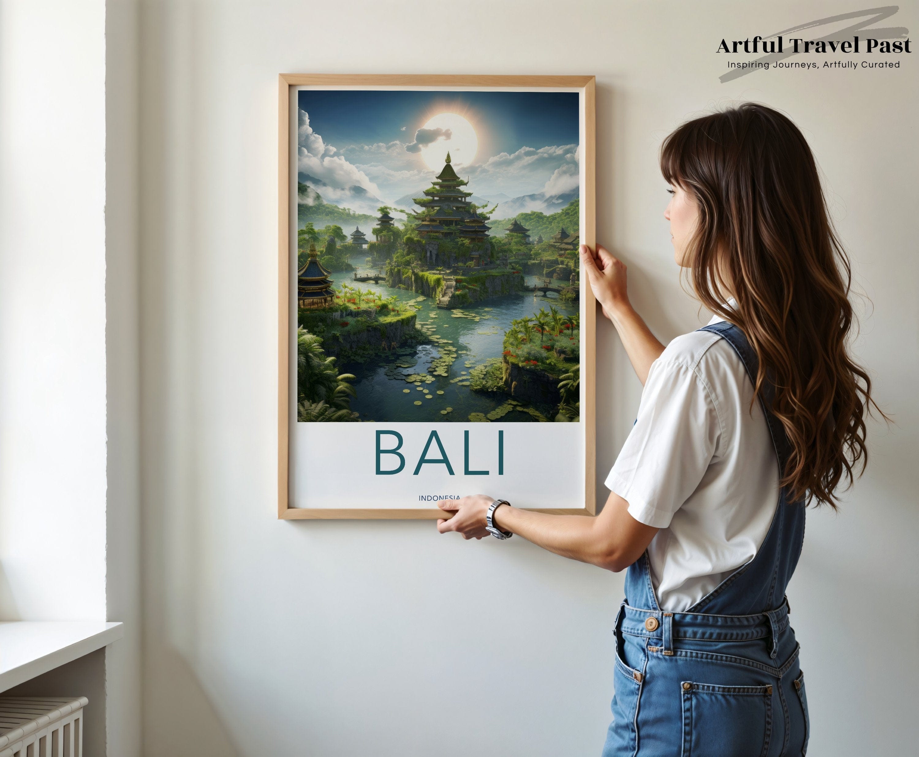 Wall Art Bali Poster | Indonesia Wall Art | Asia Decor