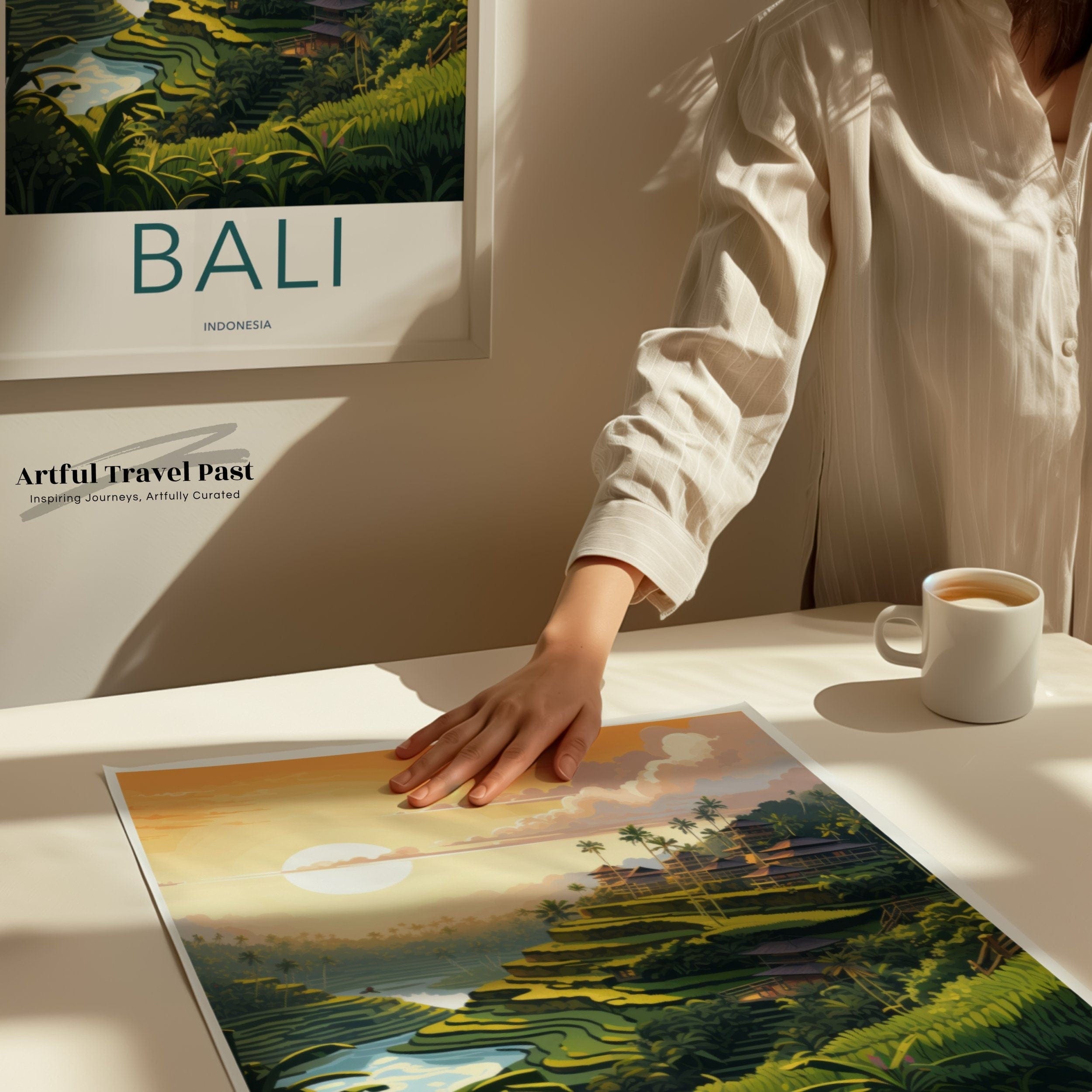 Wall Art Bali Poster | Indonesia Wall Art | Asia Decor