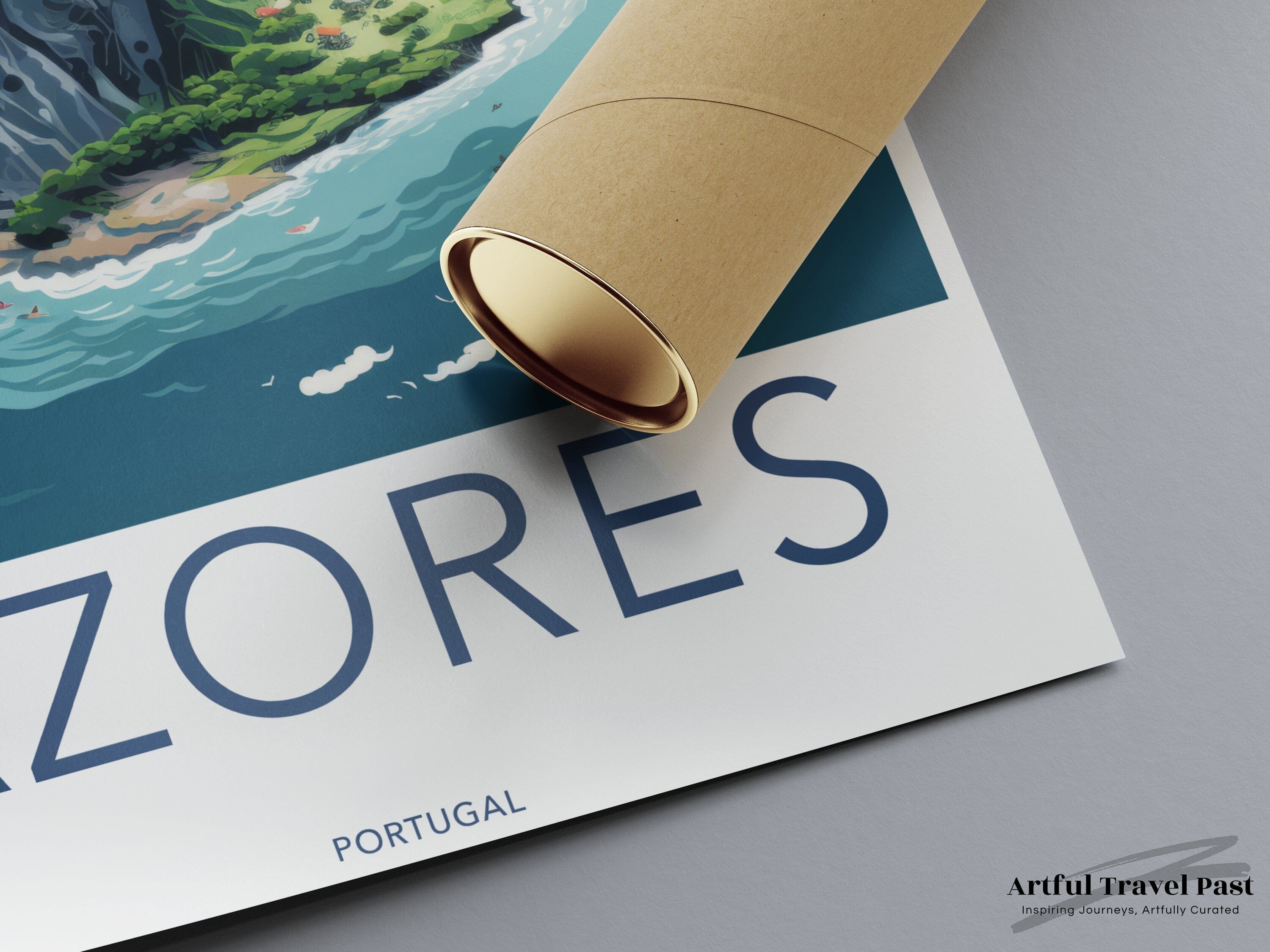 Wall Art Azores Poster | Portugal Wall Art | Europe Decor