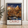 Wall Art Cairo Poster | Egyptian Heritage | Africa Wall Art