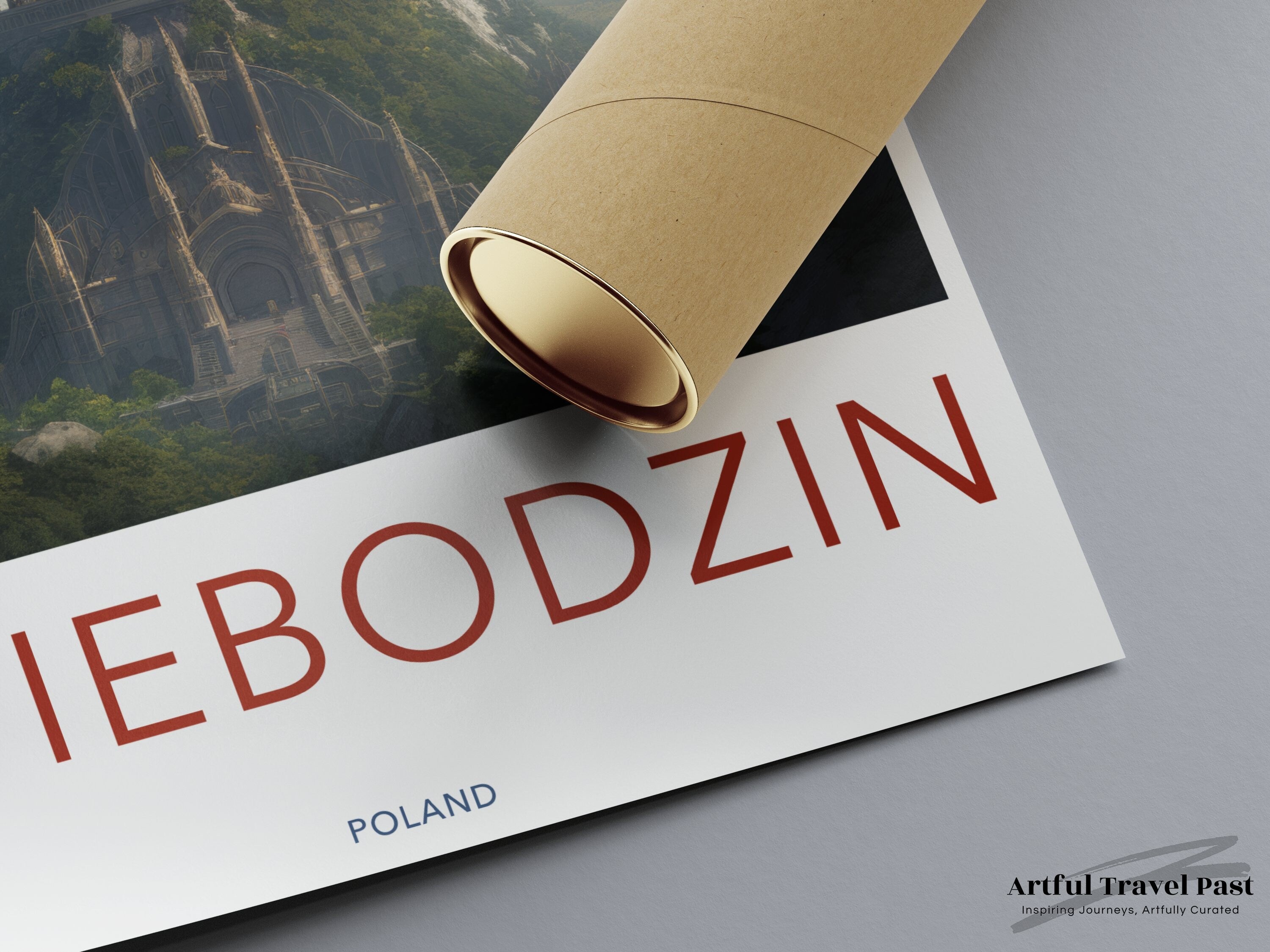 Swiebodzin Wall Art, Polish Landmark, Christ the King Statue, Scenic Poland Print, Unique Home Decor, Travel Souvenir, Wall Hanging