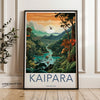 Kaipara Wall Art Print, New Zealand Scenic View, Nature Landscape Poster, Tropical Forest Decor, Serene River Artwork, Wall Hanging