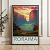 Roraima Venezuela Wall Art, Travel Poster, Scenic Wall Decor, Home Decor, Landscape Art Print, Nature Wall Hanging, Unique Gift Idea