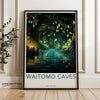 Waitomo Caves Wall Art, New Zealand Cave Exploration Print, Scenic Glowworm Cave Decor, Travel Photography, Nature Lovers Gift