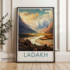 Ladakh Wall Art, Stunning Mountain Scenery, Himalayan Range Home Decor, Travel Poster, Beautiful Nature Landscape Print, Modern Artwork