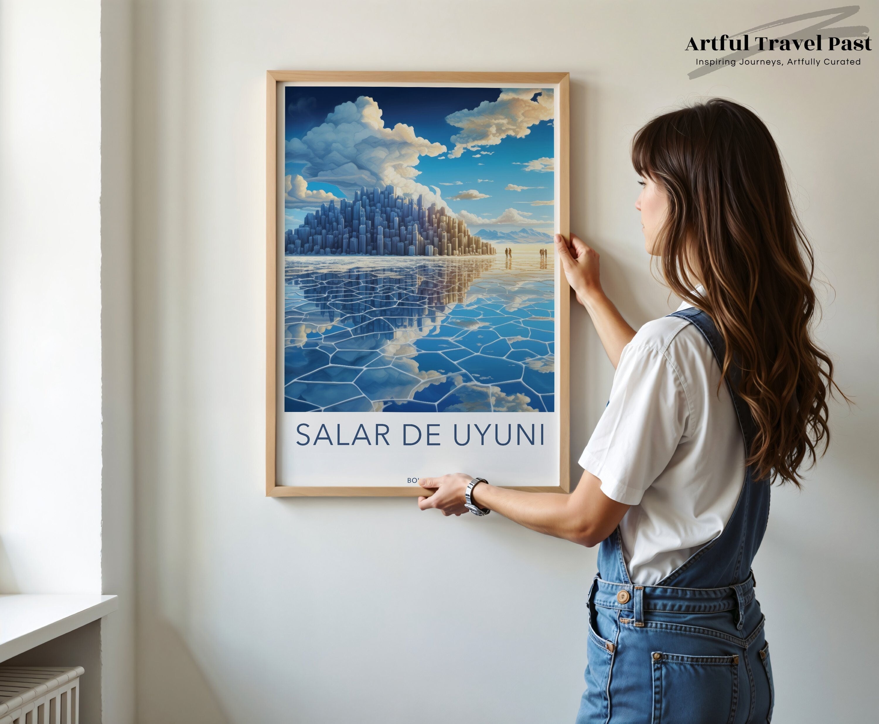 Salar de Uyuni, Bolivia Wall Art, Stunning Reflection Landscape, Unique Wall Decoration, Perfect Gift for Travelers, Home Decor