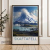 Skaftafell Iceland Wall Art, Majestic Mountain Landscape Print, Scandinavian Nature Decor, Nordic Scenic Poster, Stunning Art Print, Gift