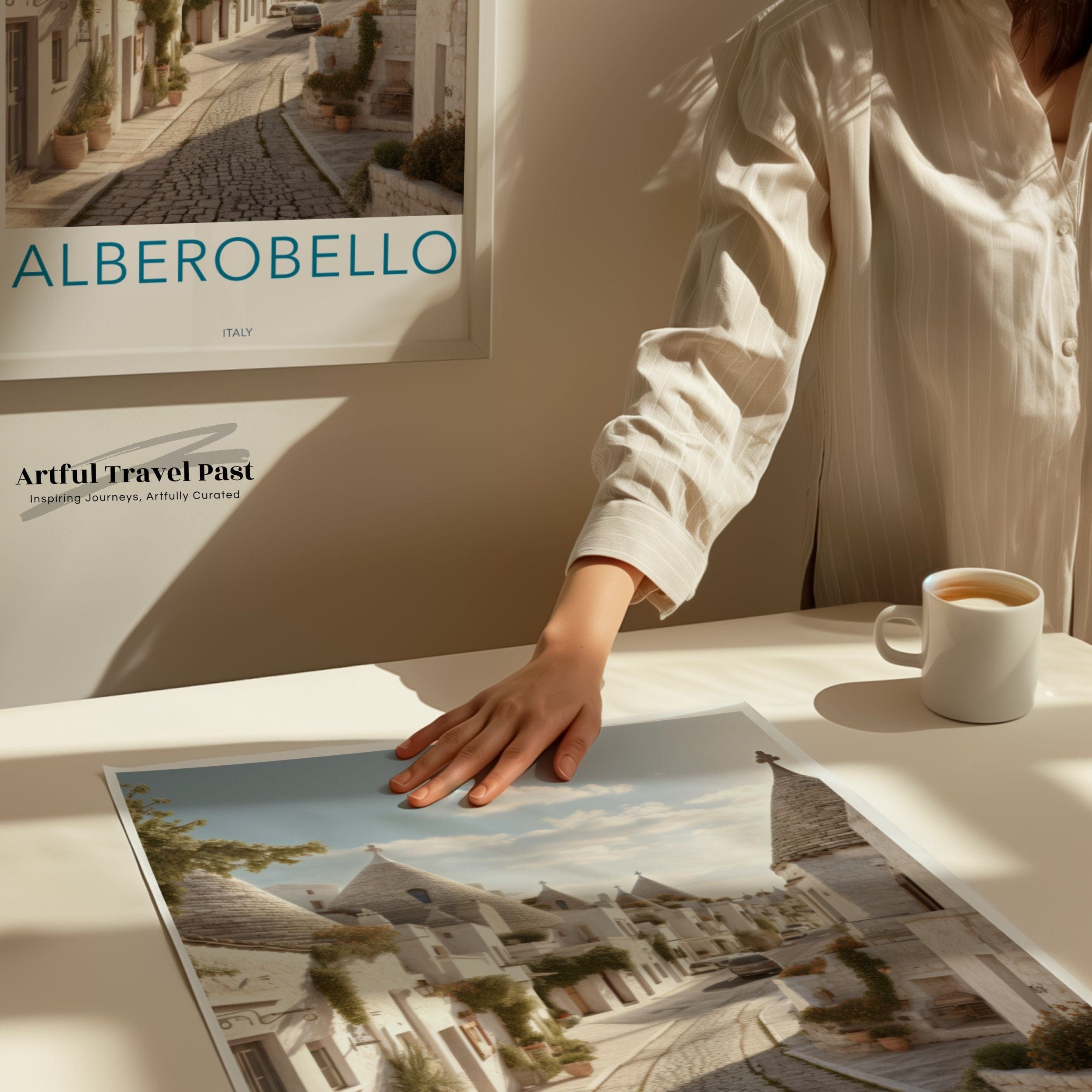 Wall Art Alberobello Poster | Italy Wall Art | Europe Decor