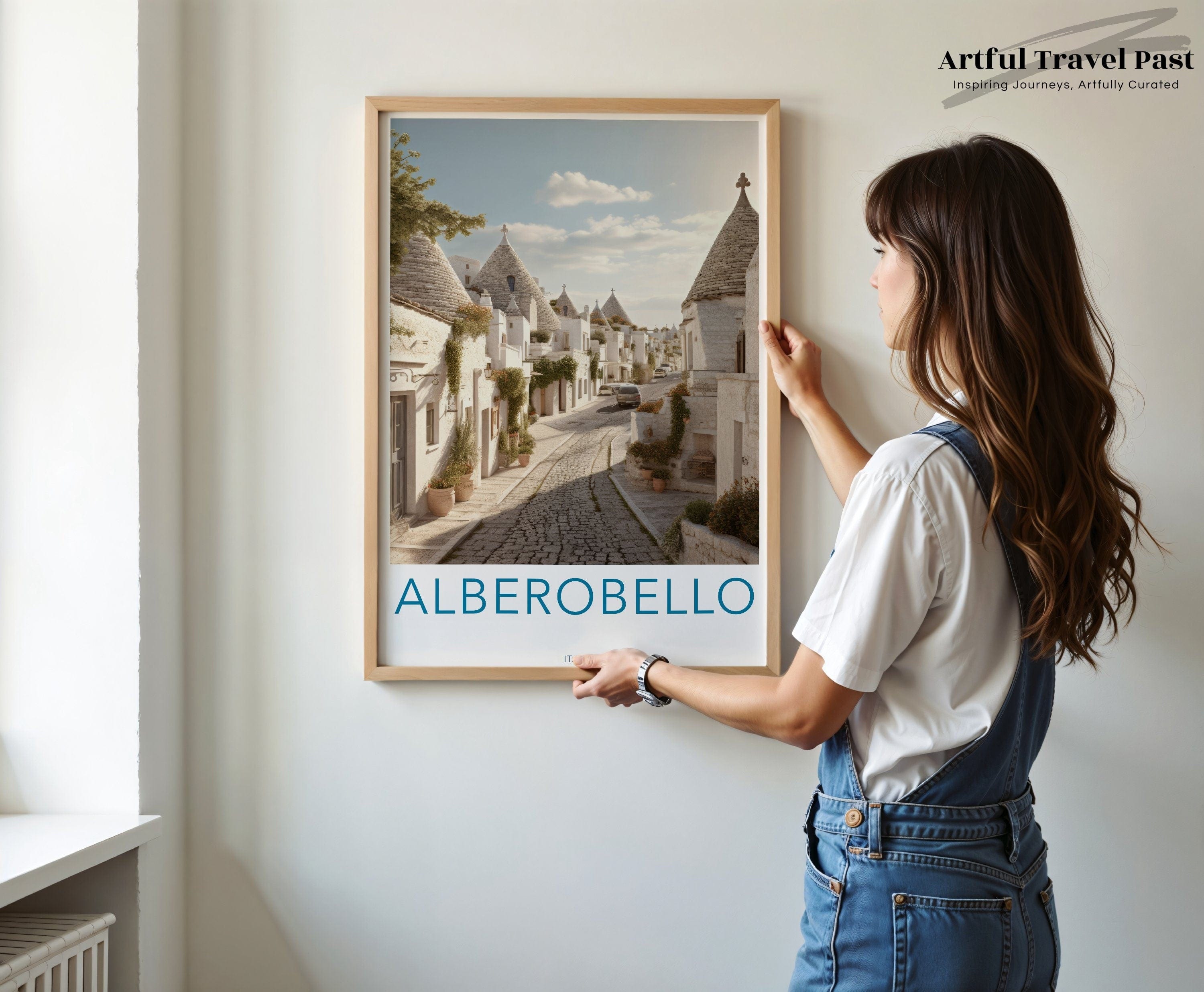 Wall Art Alberobello Poster | Italy Wall Art | Europe Decor