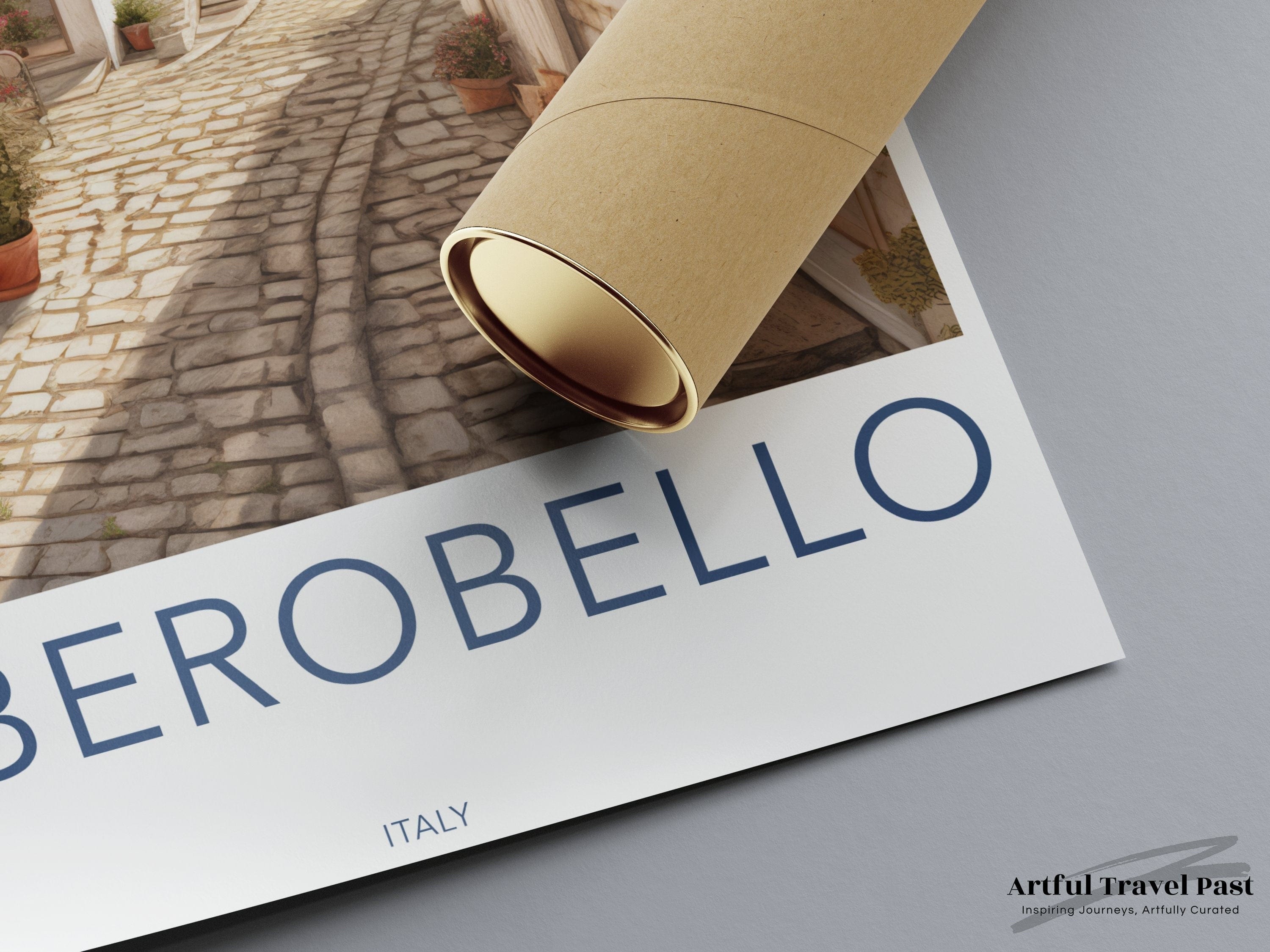 Wall Art Alberobello Poster | Trulli Houses | Italy Wall Art