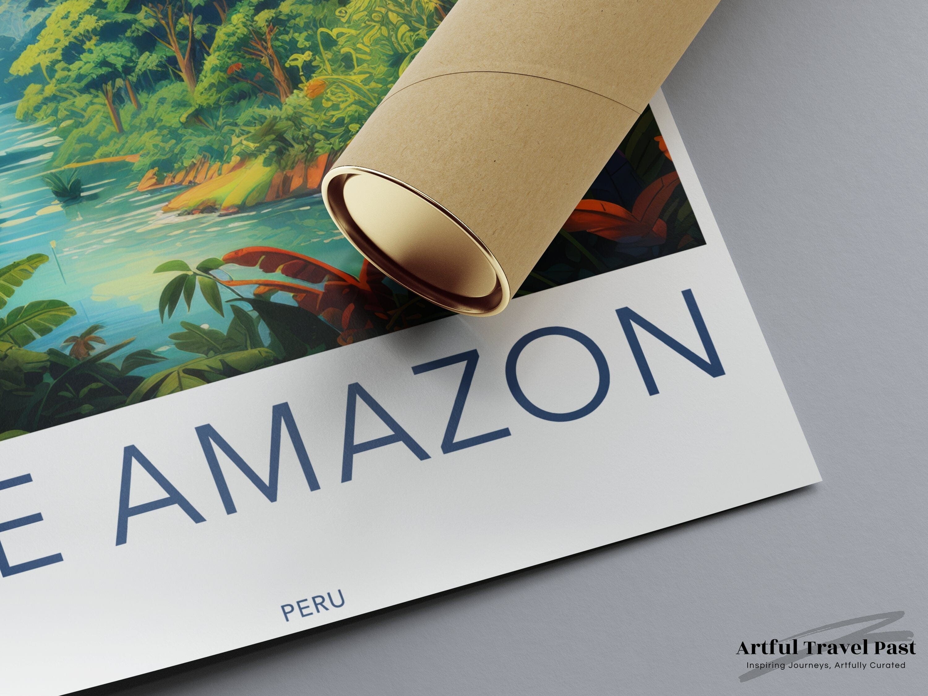 Wall Art Amazon Rainforest Poster | Peru Wall Art | Latin America Decor