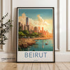 Wall Art Beirut Poster | Lebanon Wall Art | Middle East Decor