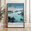 Wall Art Blue Lagoon Poster | Iceland Wall Art | Scandinavia Decor