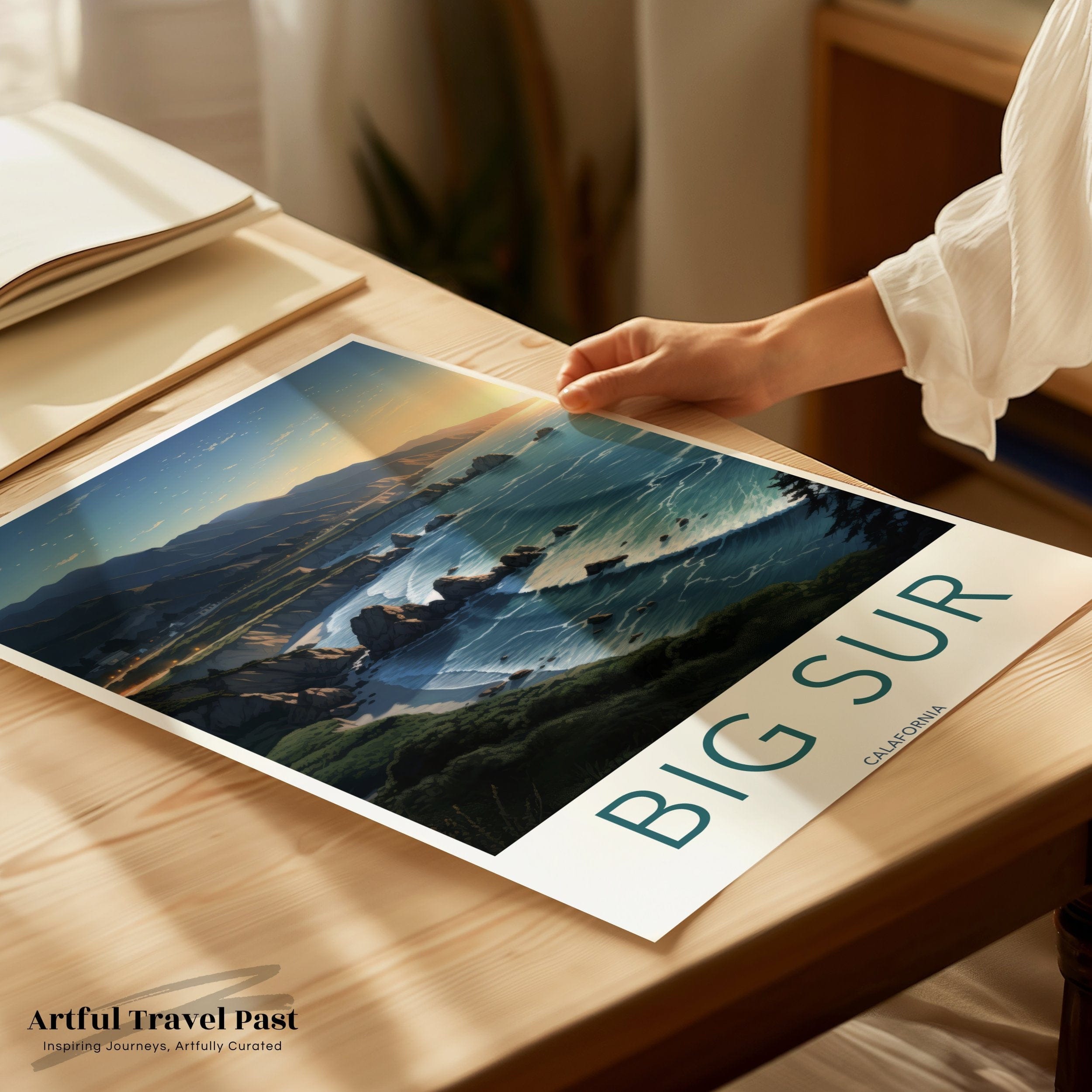 Wall Art Big Sur Poster | USA Wall Art | California Decor