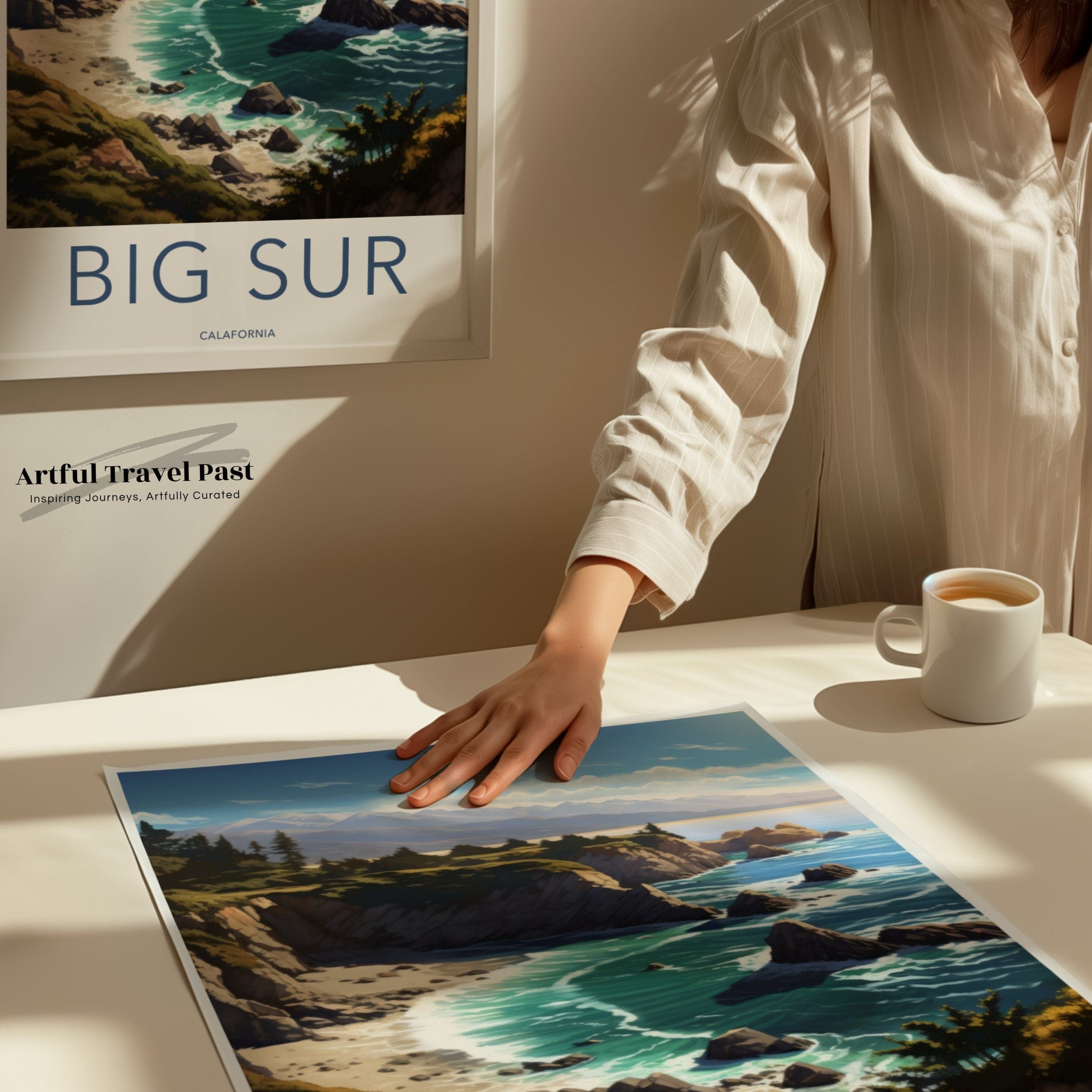 Wall Art Big Sur Poster | California Wall Art | USA Decor