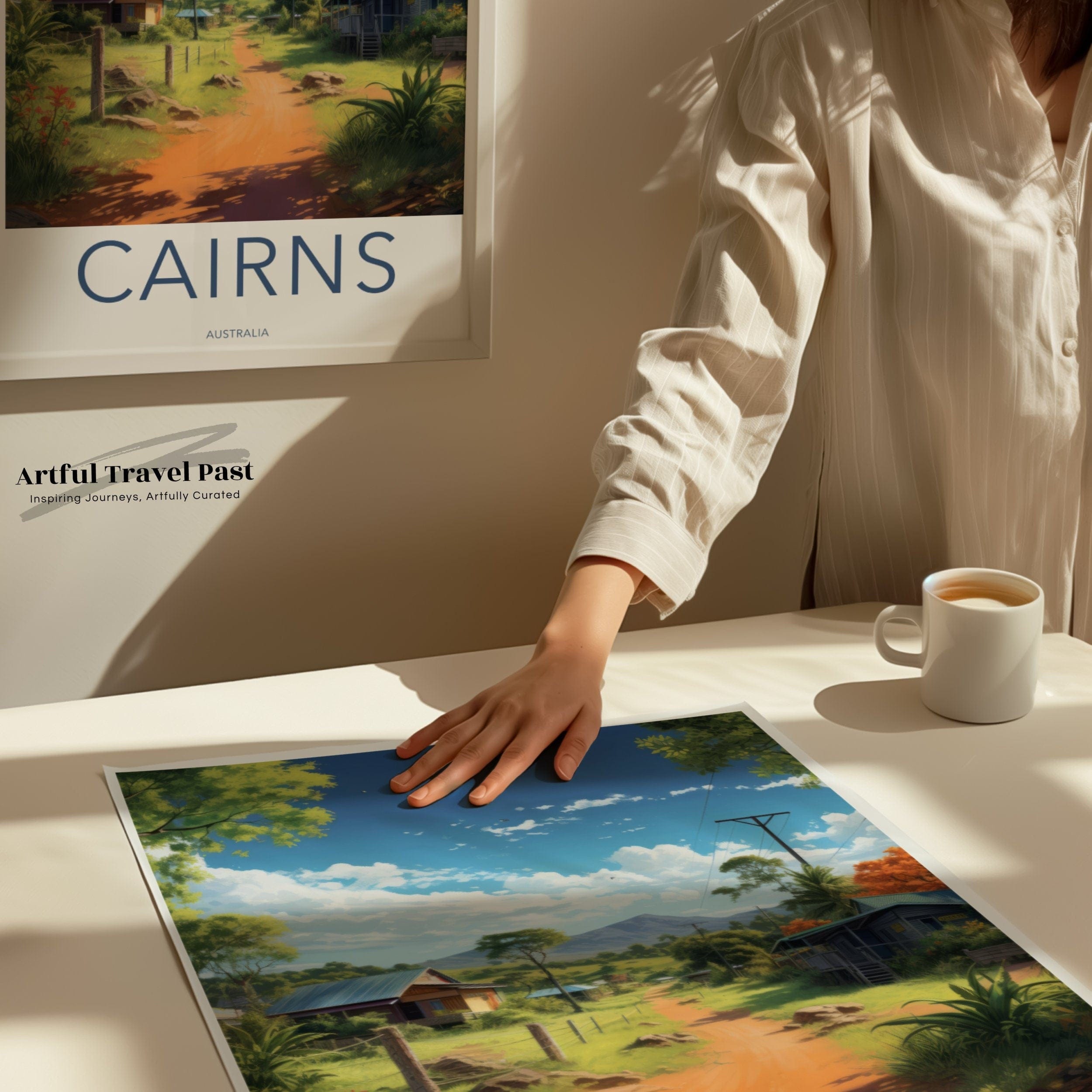 Wall Art Cairns Poster | Tropical Outback Views | Australia Wall Art