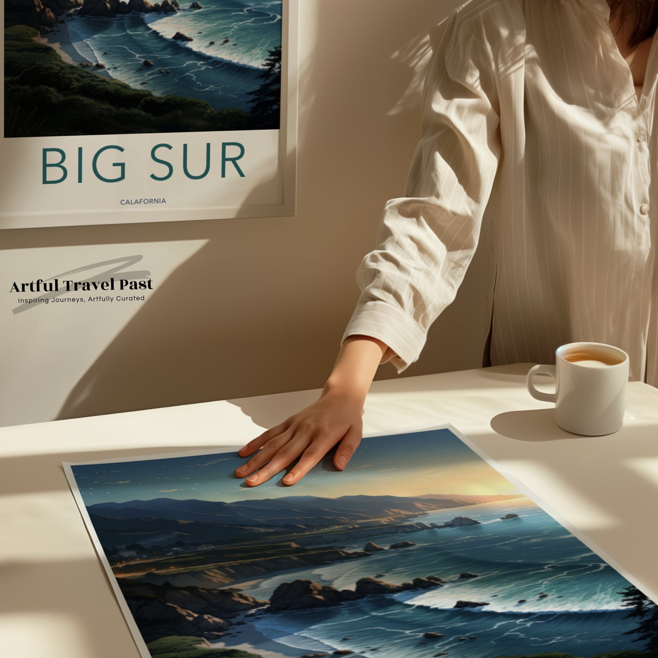 Wall Art Big Sur Poster | USA Wall Art | California Decor