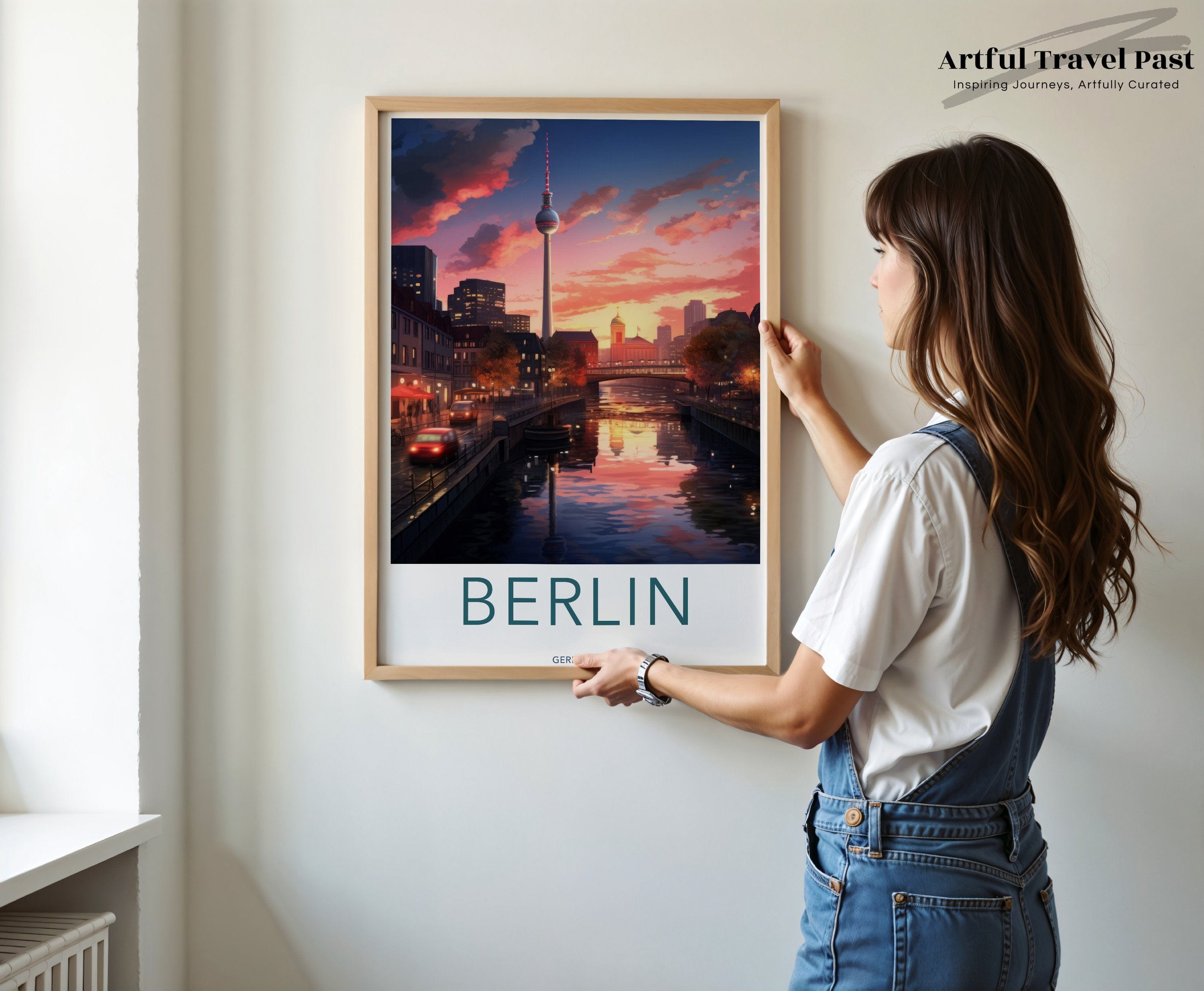 Wall Art Berlin Poster | Germany Wall Art | Europe Decor