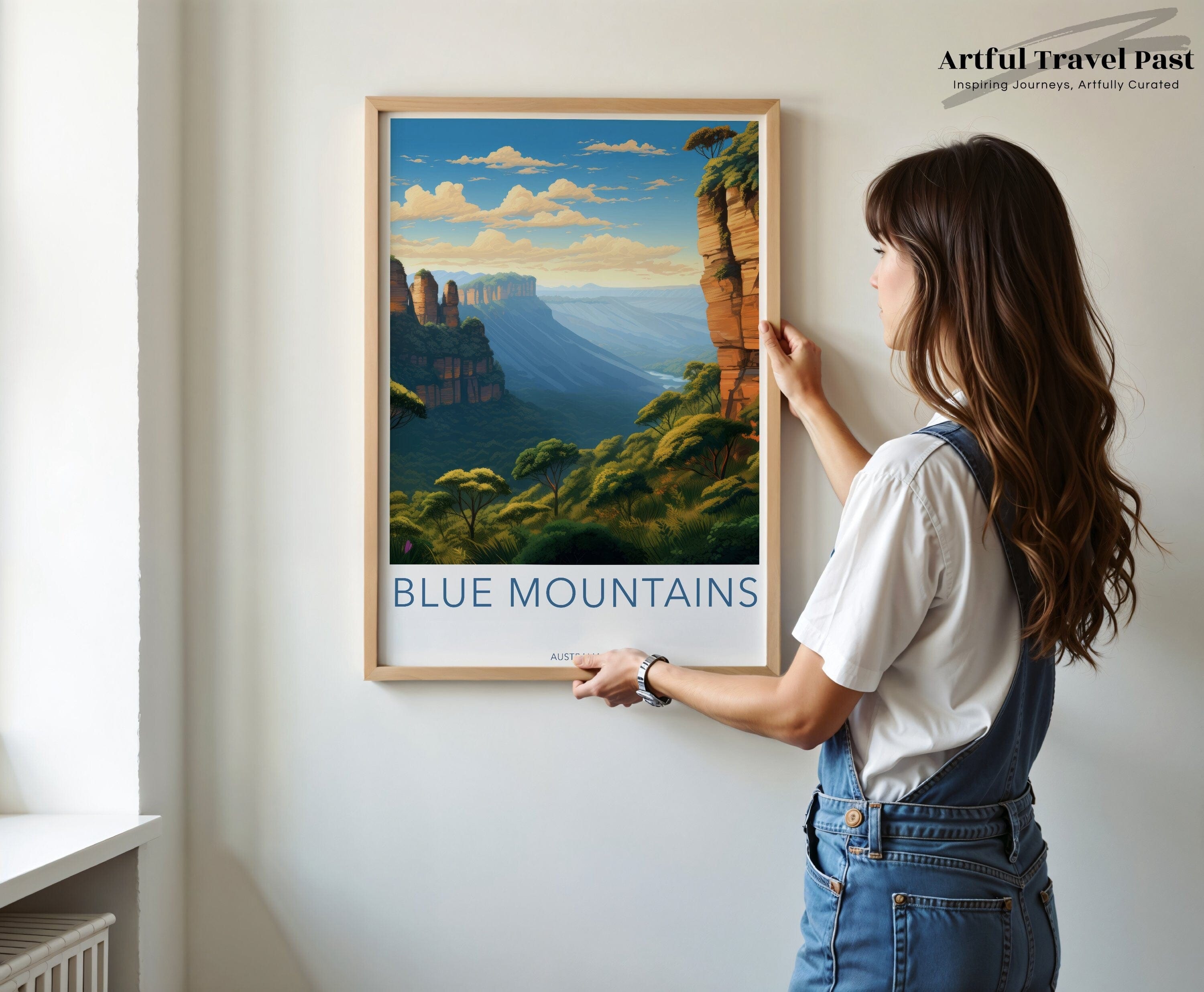 Wall Art Blue Mountains Poster | New South Wales | Australia Wall Art