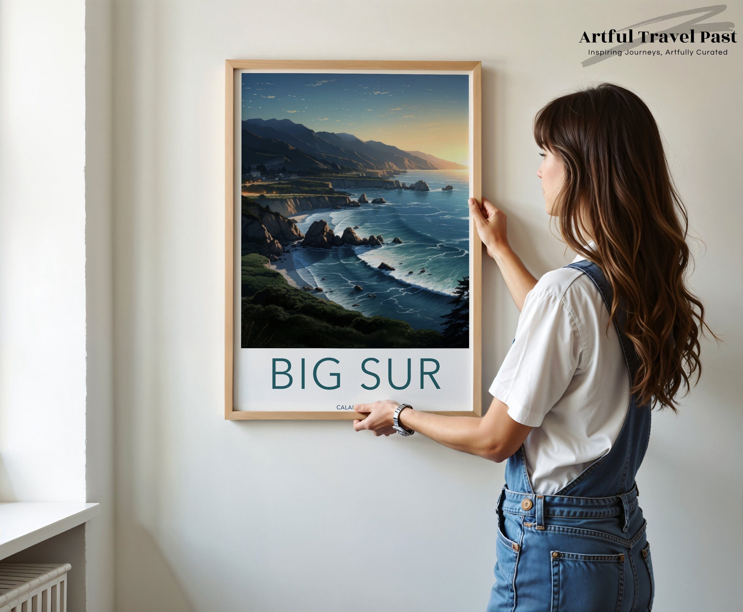 Wall Art Big Sur Poster | USA Wall Art | California Decor