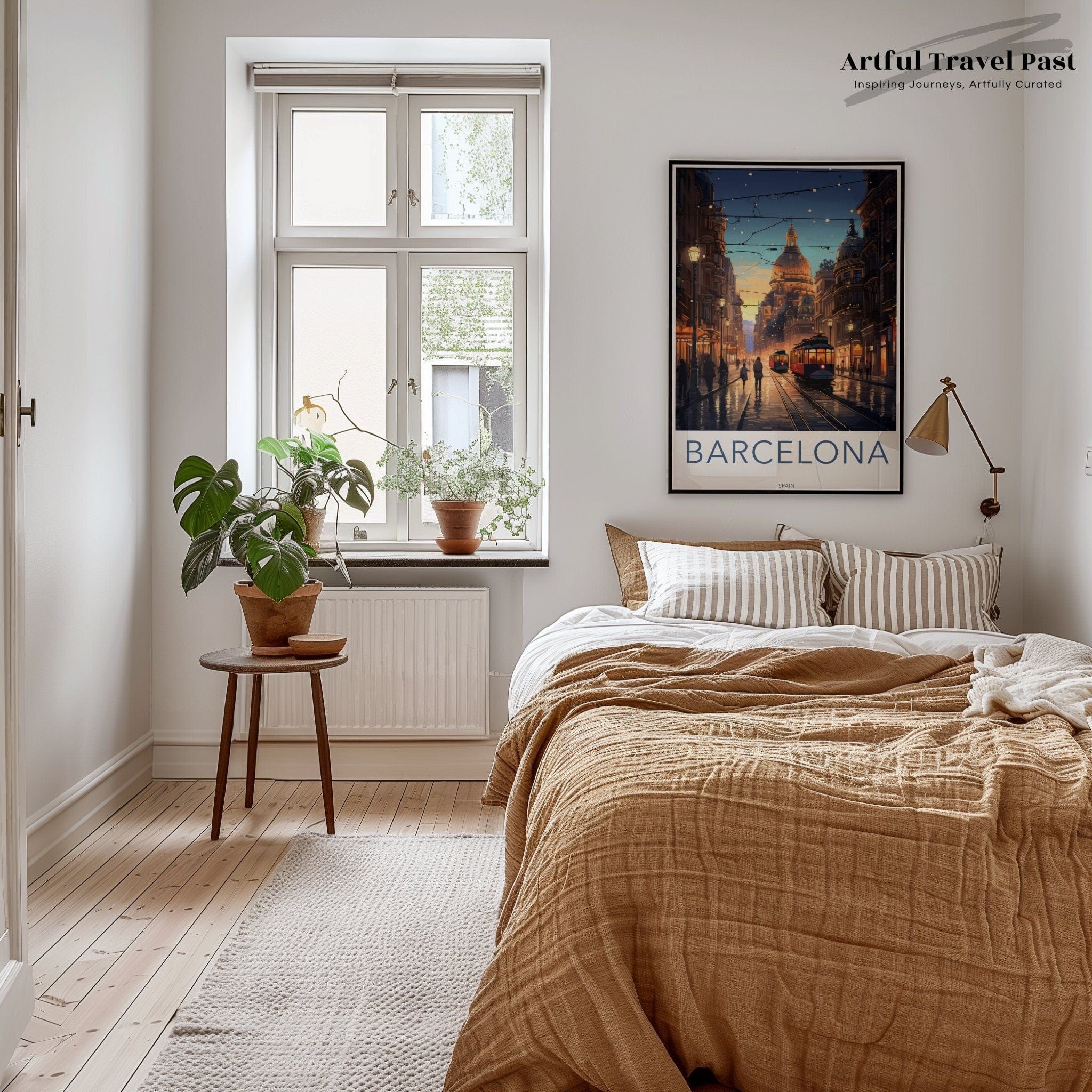 Wall Art Barcelona Poster | Spain Wall Art | Europe Decor