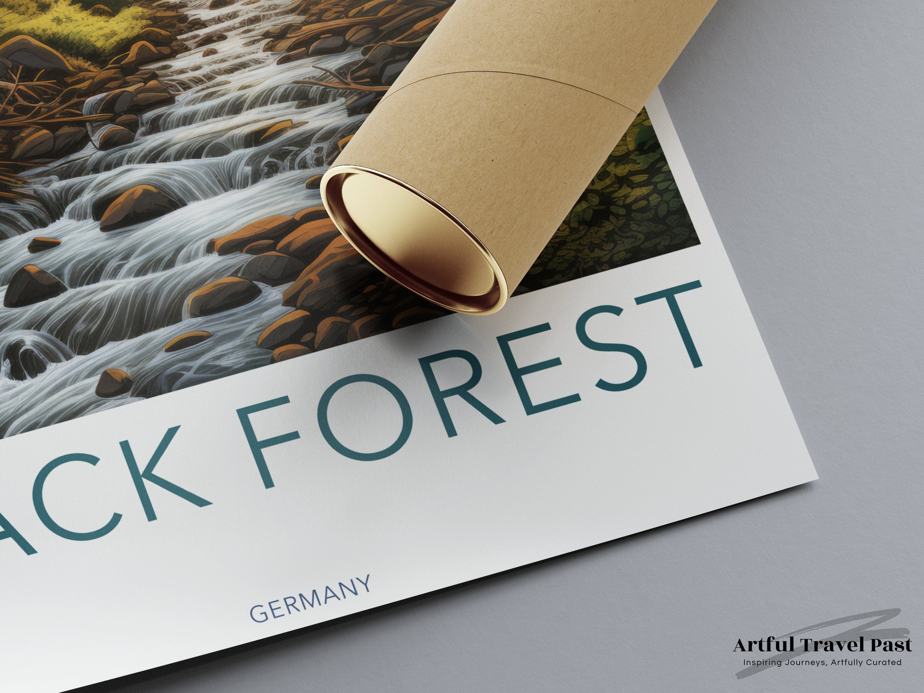 Wall Art Black Forest Poster | European Woodlands | Germany Wall Art