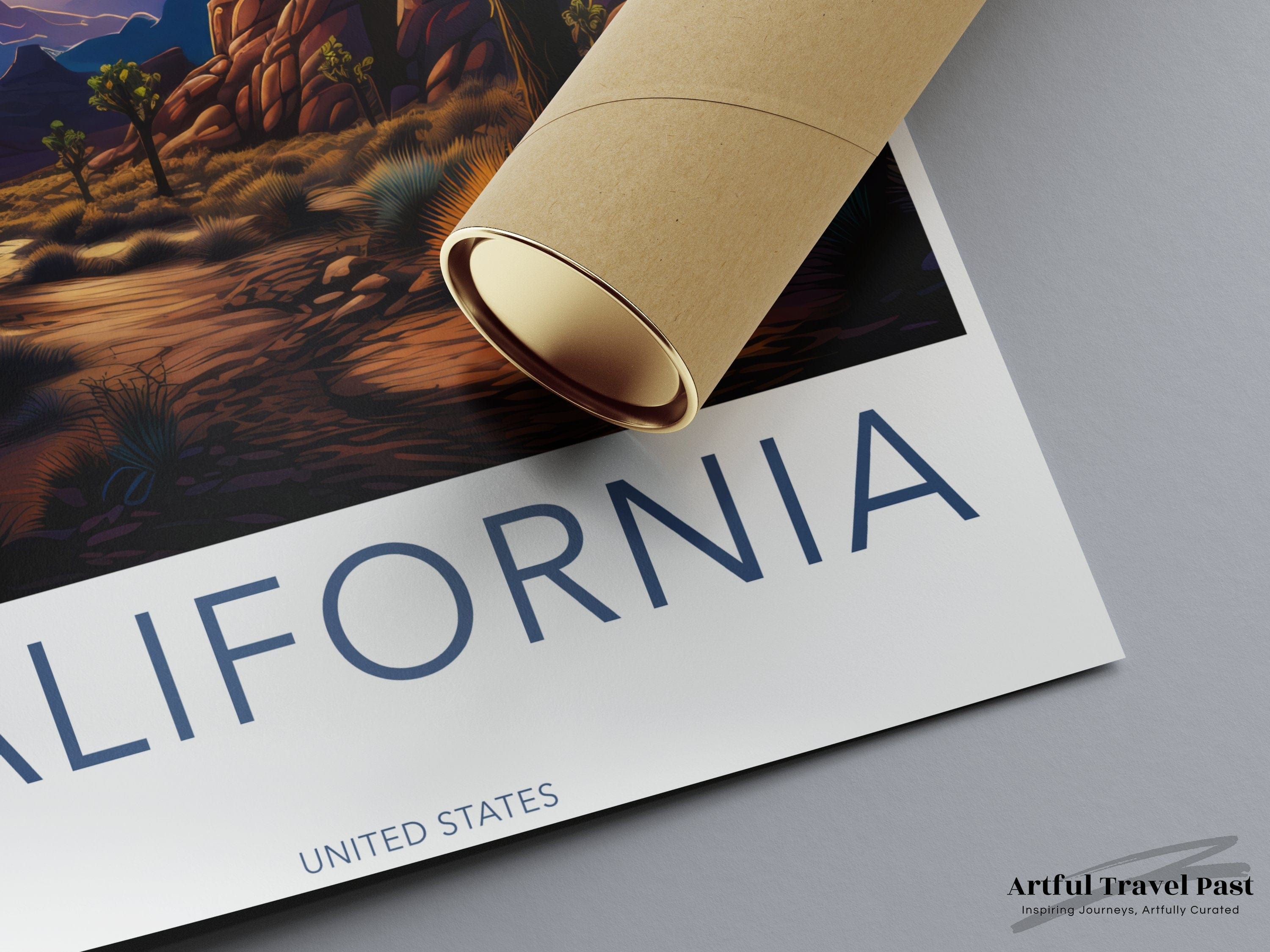 Wall Art California Poster | USA Wall Art | North America Decor