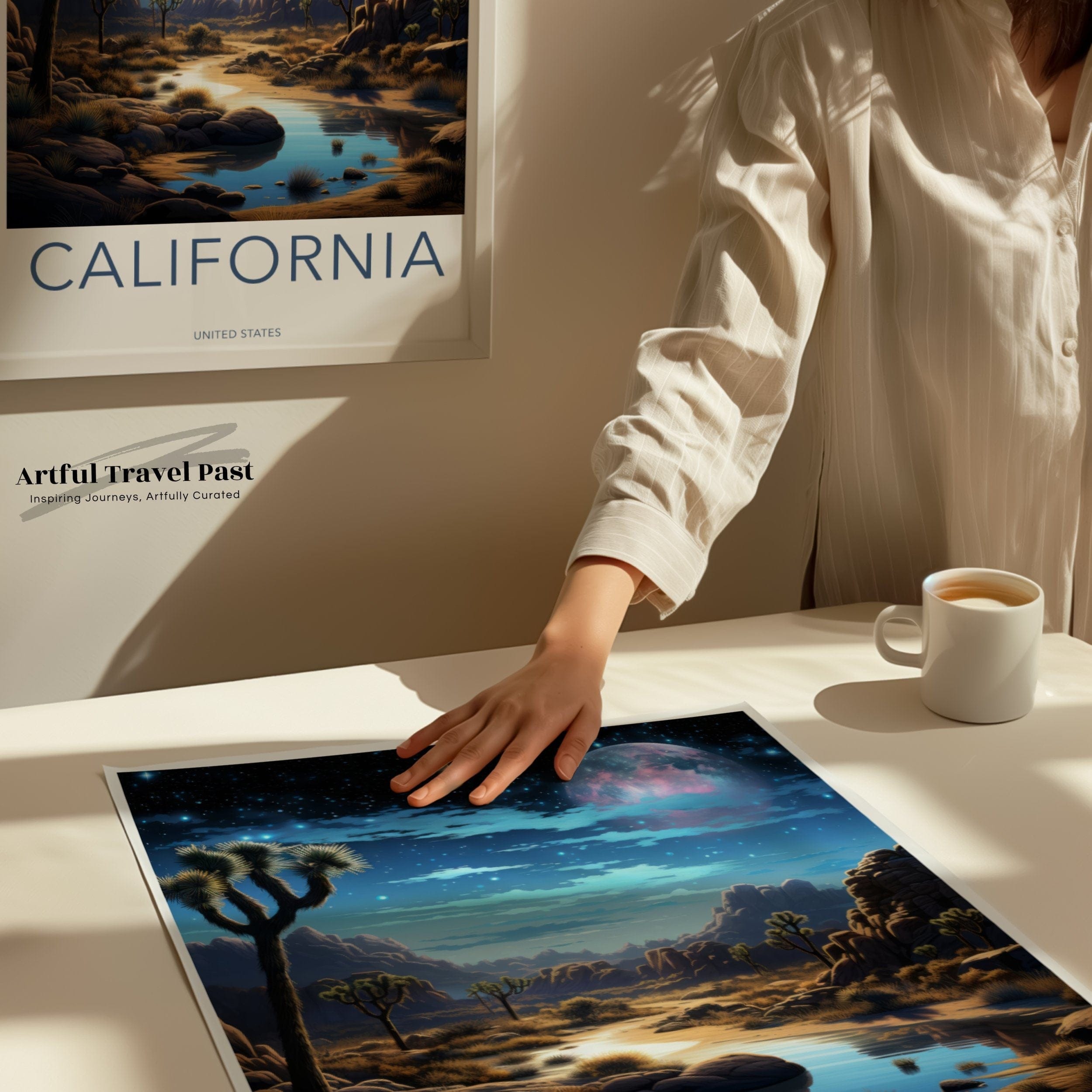 Wall Art California Poster | USA Wall Art | North America Decor