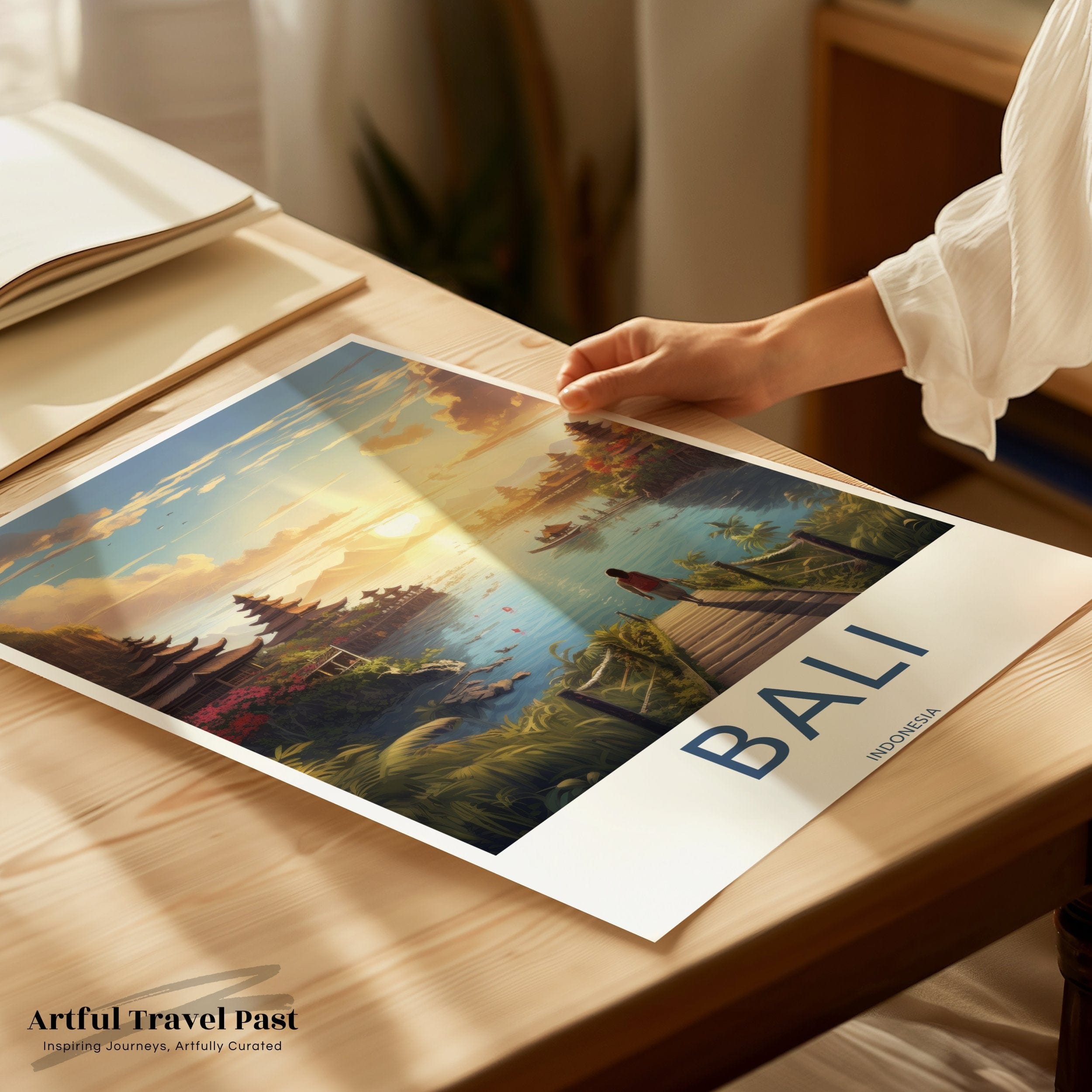 Wall Art Bali Poster | Indonesia Wall Art | Asia Decor