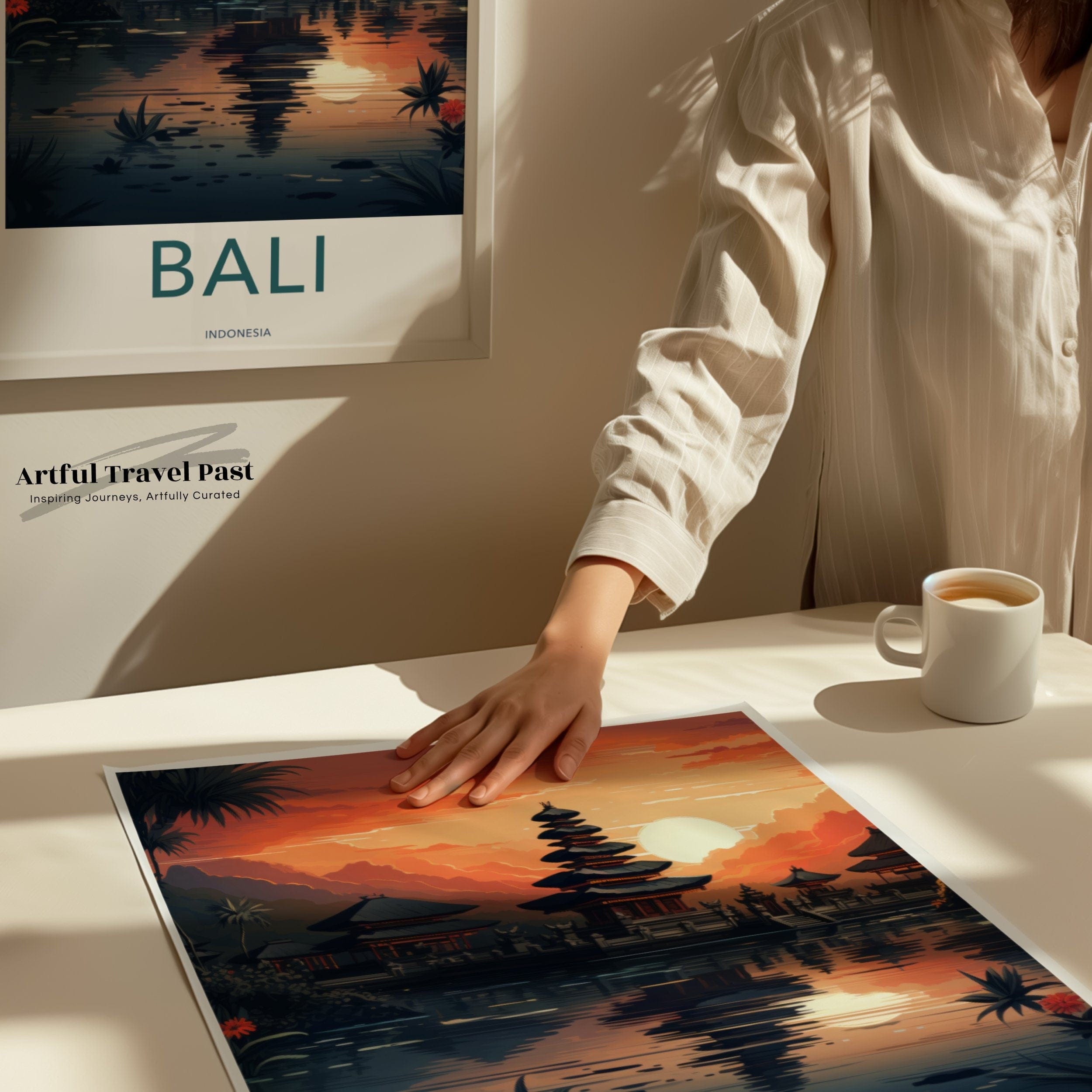 Wall Art Bali Poster | Indonesia Wall Art | Asia Decor