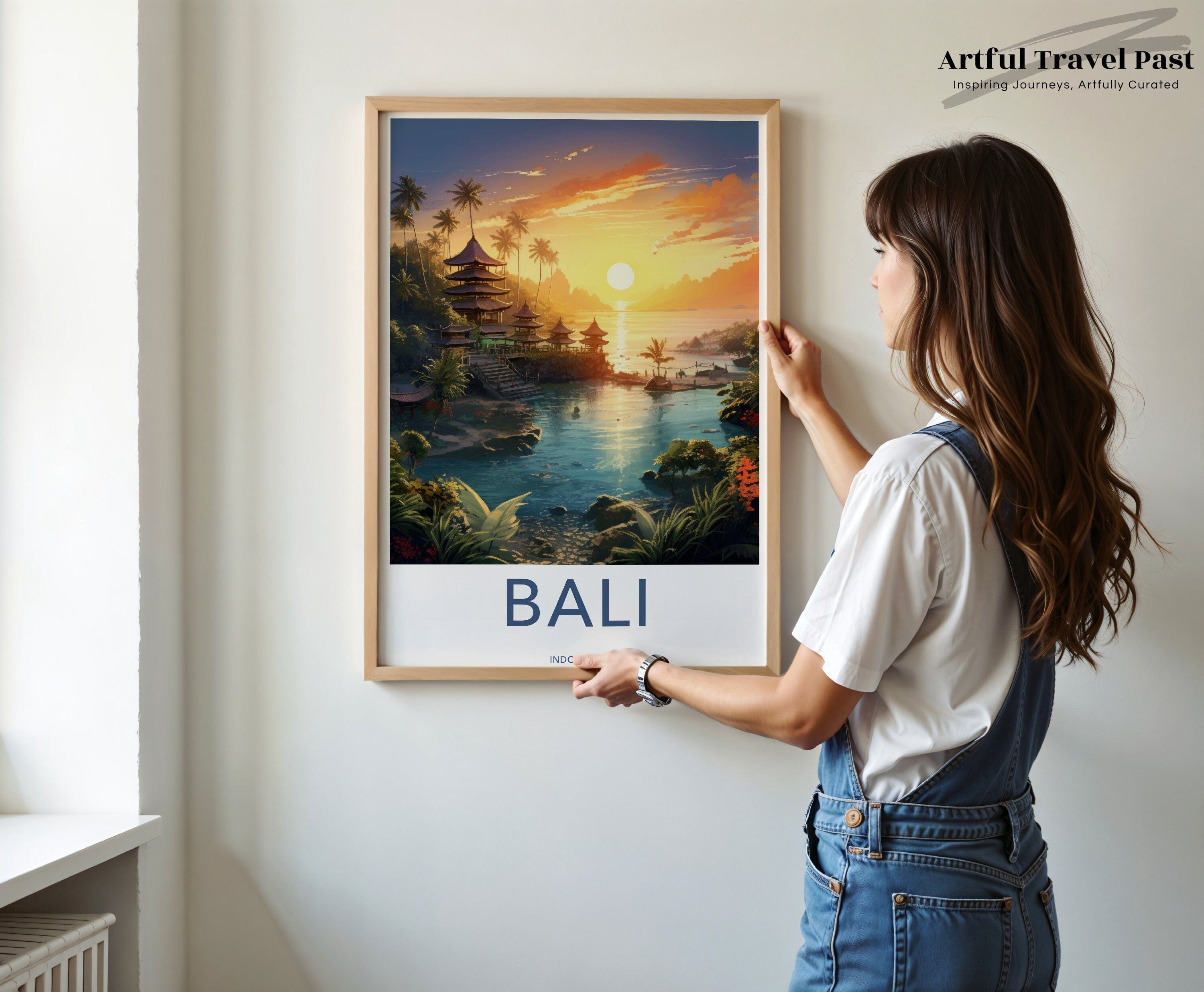 Wall Art Bali Poster | Indonesia Wall Art | Asia Decor