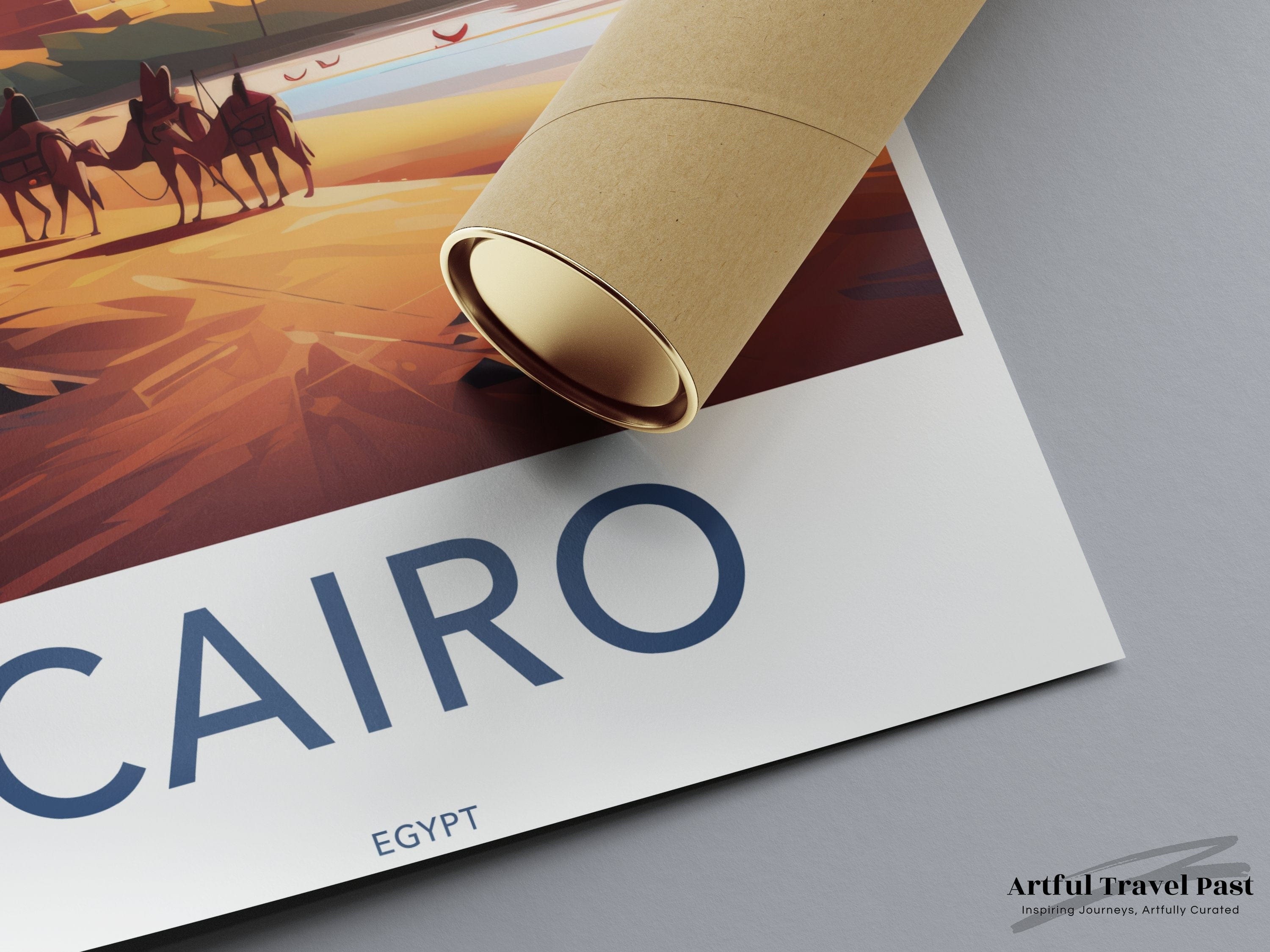 Wall Art Cairo Poster | Egypt Wall Art | Middle East Decor