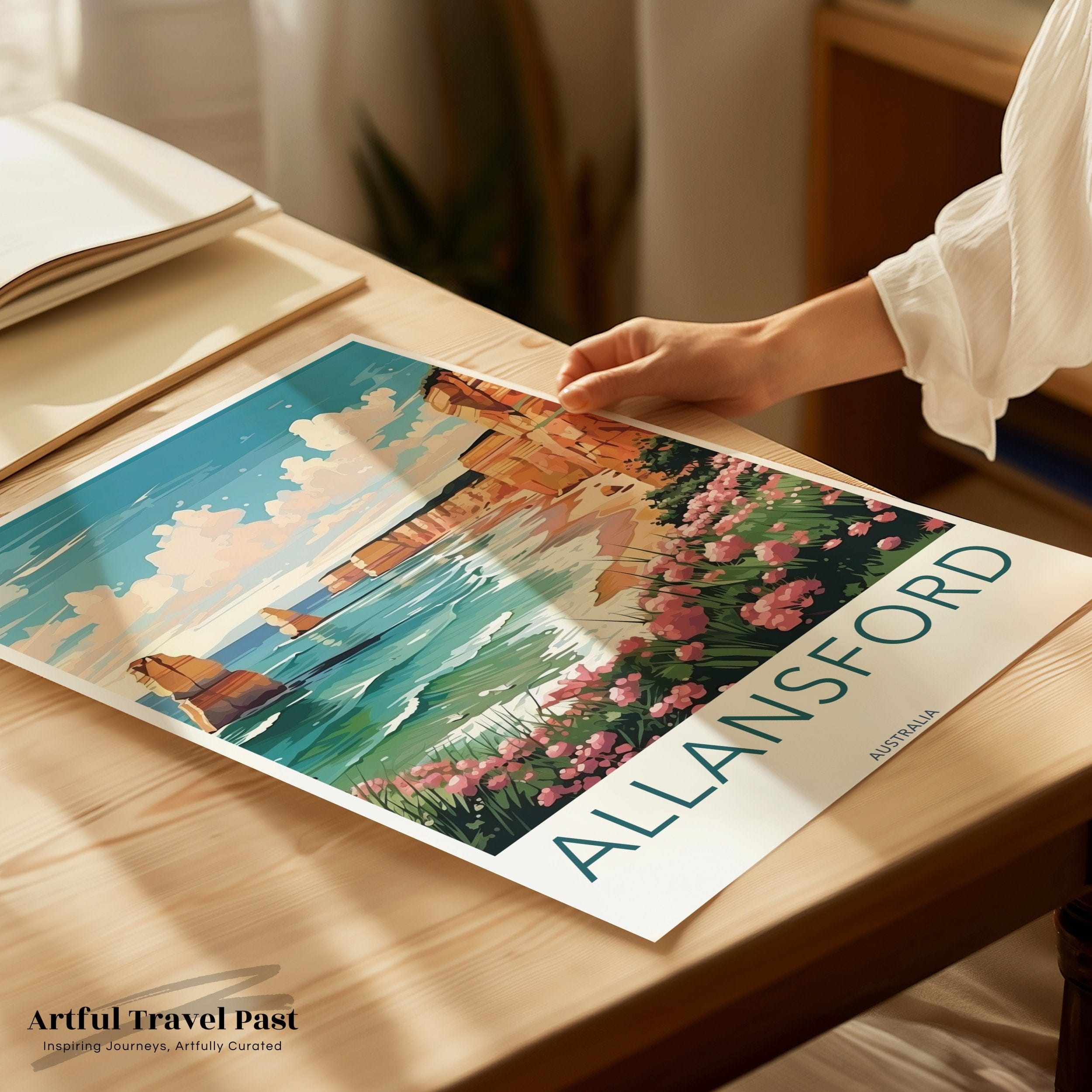 Wall Art Allansford Poster | Coastal Landscape | Australia Wall Art