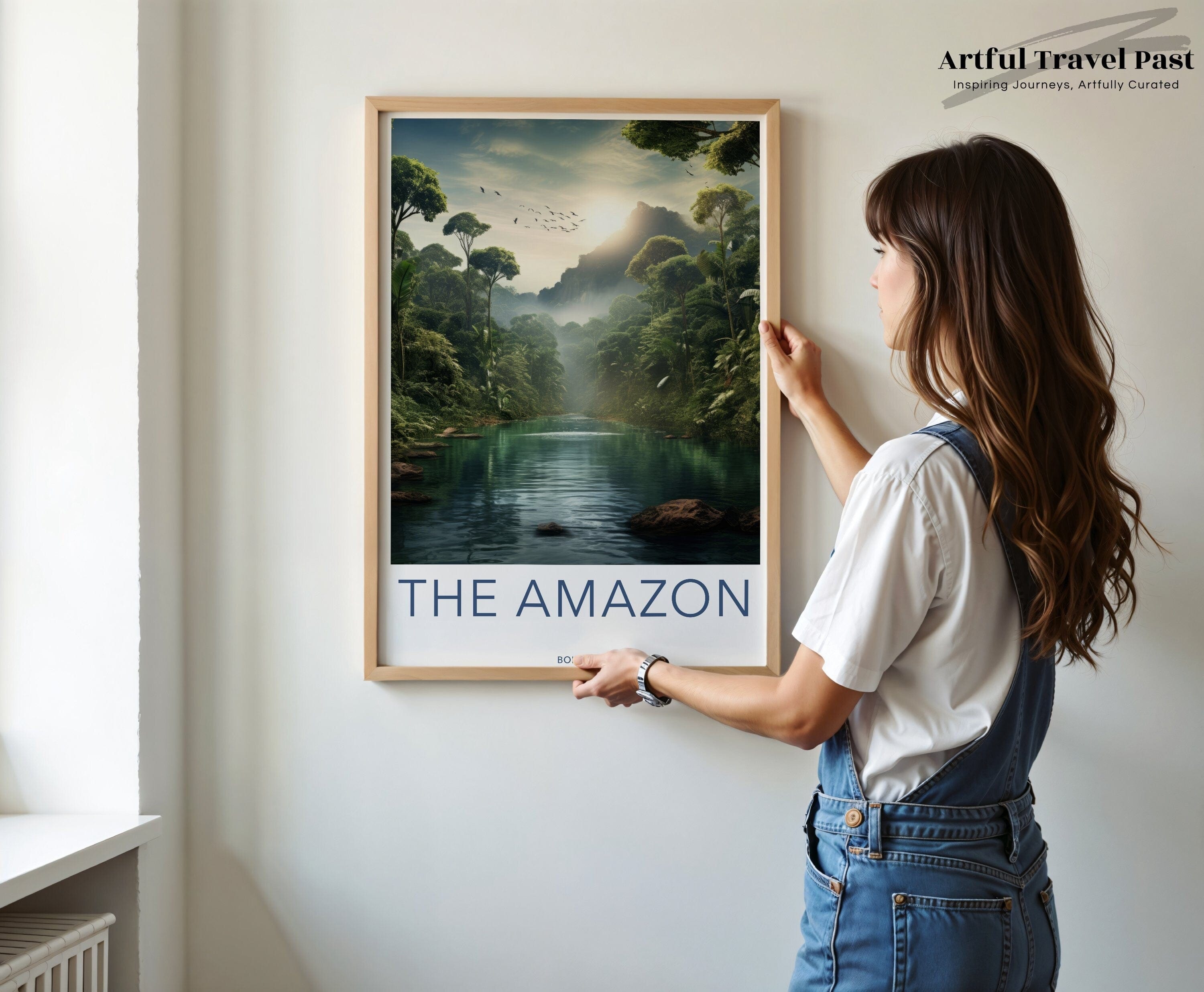 Wall Art Amazon Rainforest Poster | Bolivia Wall Art