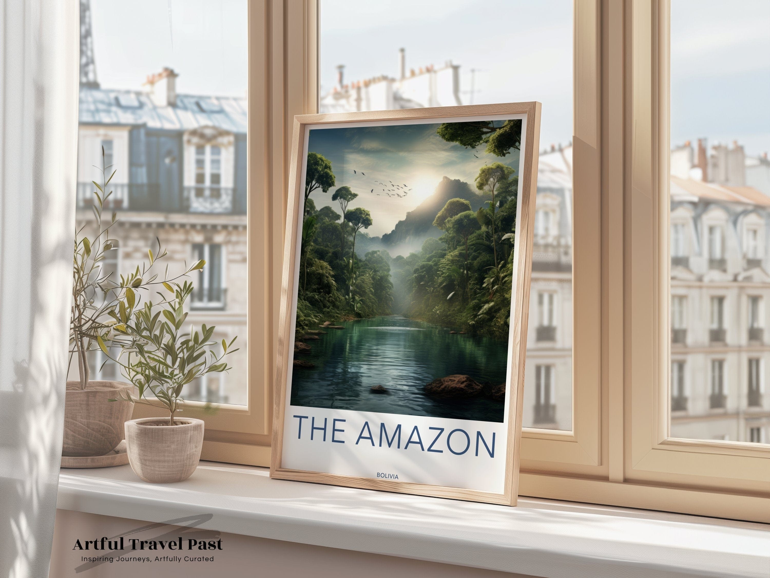 Wall Art Amazon Rainforest Poster | Bolivia Wall Art